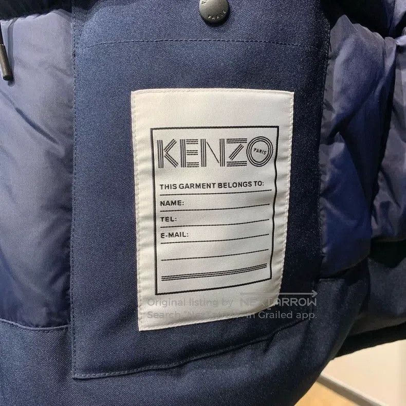 Kenzo Kenzo Side Logo Long Puffer Jacket Size US L / EU 52-54 / 3 - 4 Thumbnail