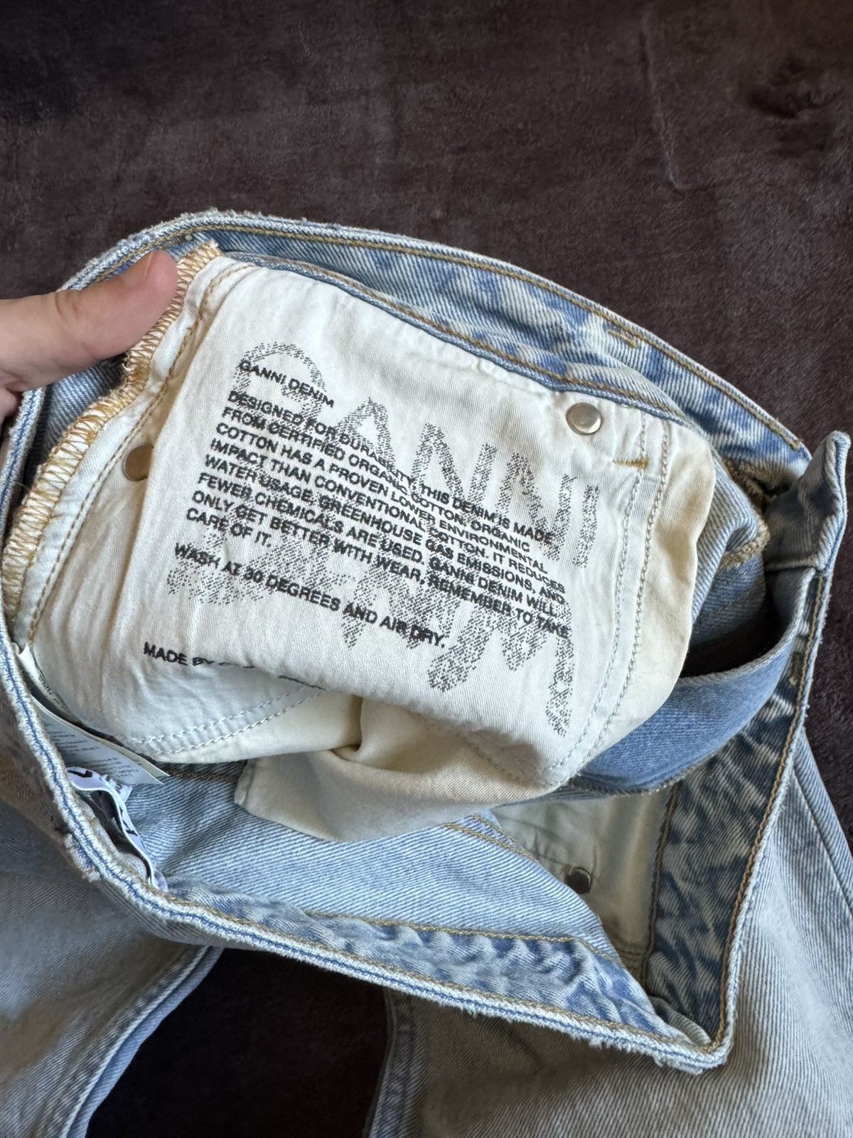Gianni Valentino Fannie men's denim pans sky blue Size US 30 / EU 46 - 11 Thumbnail