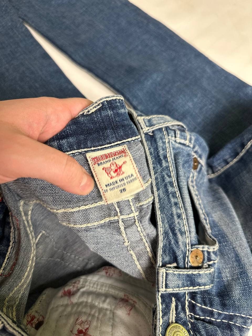 True Religion Vintage Y2K True Religion Womens Flared Jean USA Streetwear🔥 Size 28" / US 6 / IT 42 - 8 Thumbnail