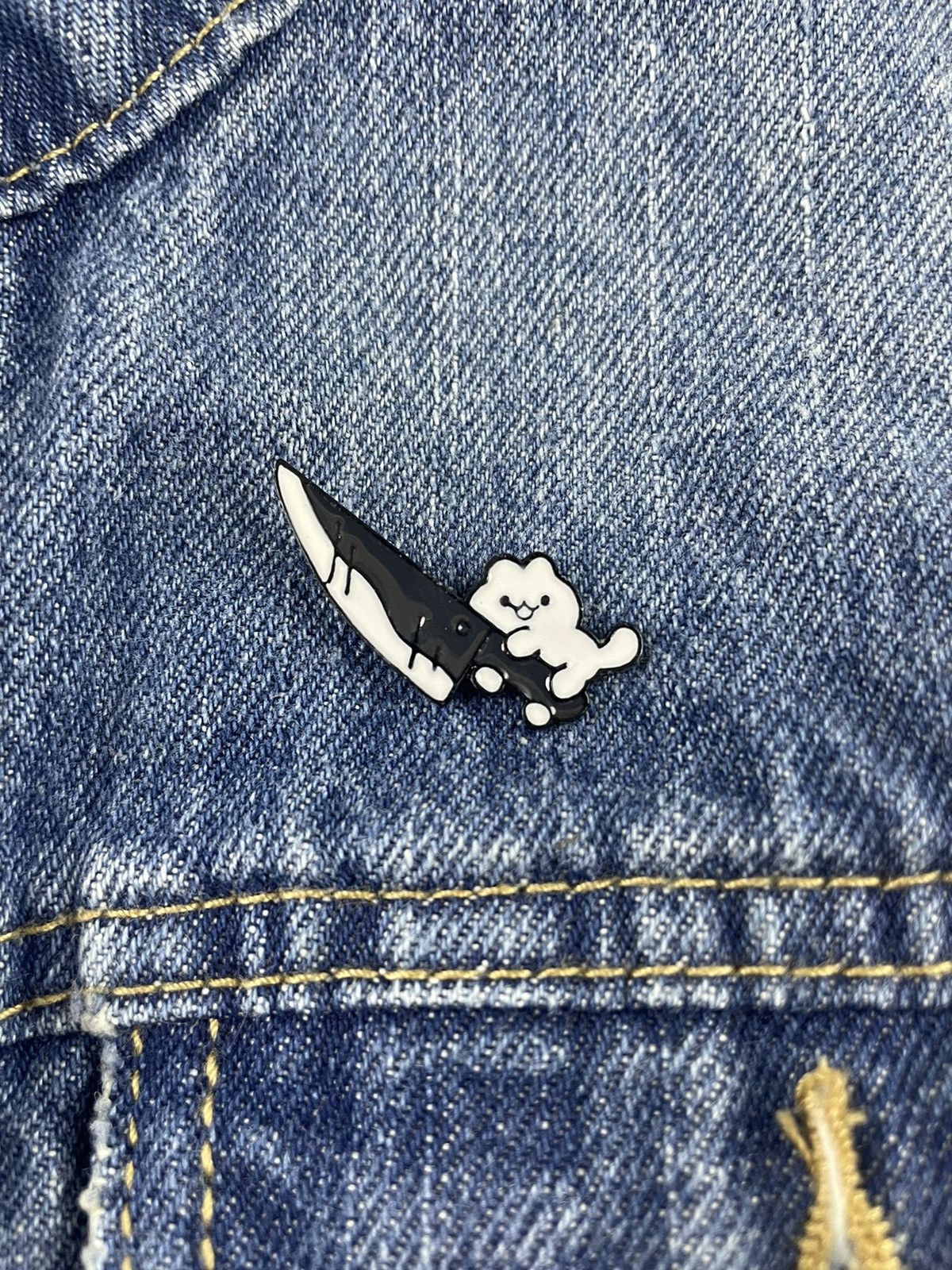 Other Cat Enamel Pin Size ONE SIZE - 1 Thumbnail