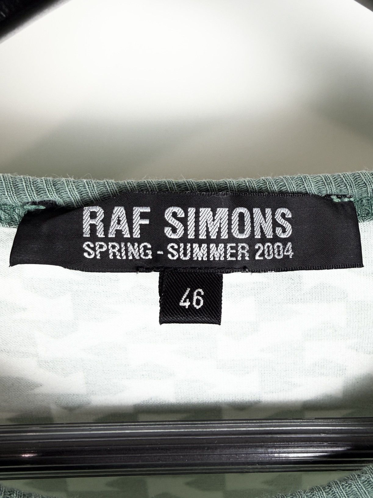 Raf Simons SS04 Raf Simons May The Circle Green Arrow Pattern Tshirt Size US S / EU 44-46 / 1 - 4 Thumbnail