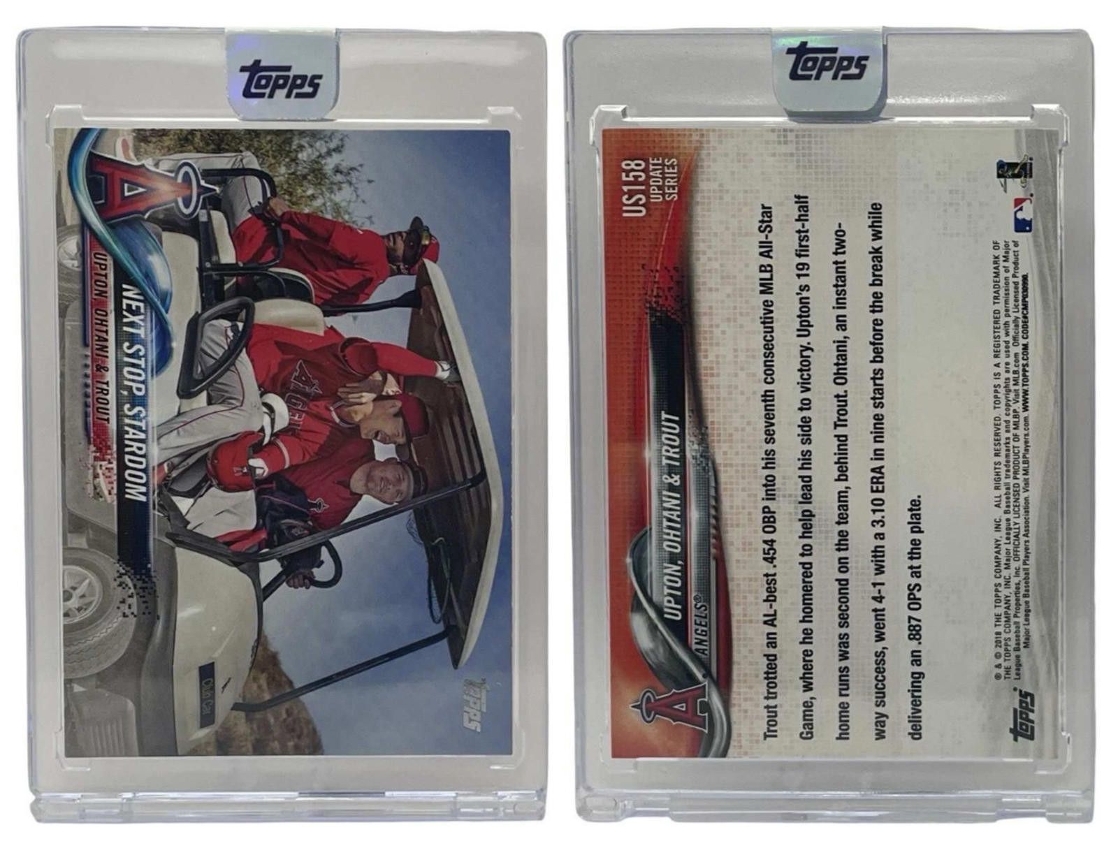 Other 2018 Topps #US158 Shohei Ohtani Rookie RC /Upton/Trout Size ONE SIZE - 4 Thumbnail