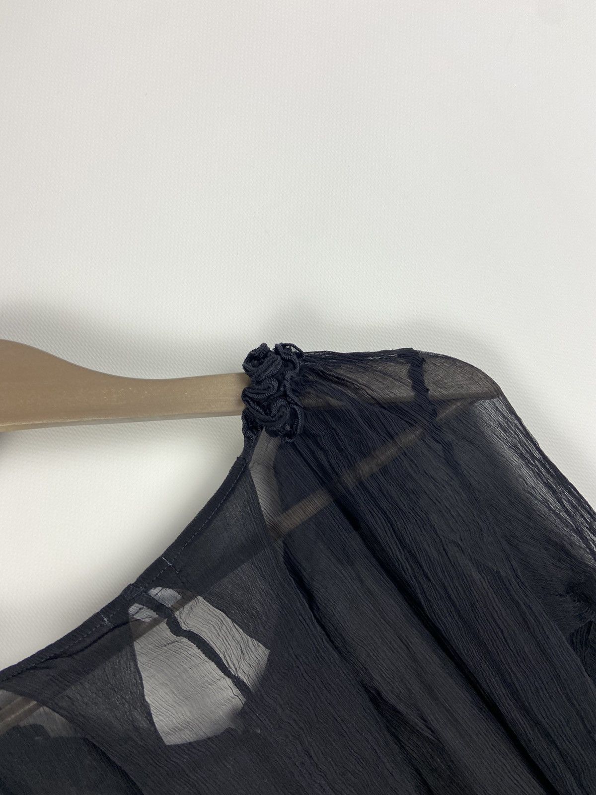 Transit × Vintage Vintage Transit Par Such Avant-Garde Silk Transparent Dress Size S / US 4 / IT 40 - 18 Thumbnail