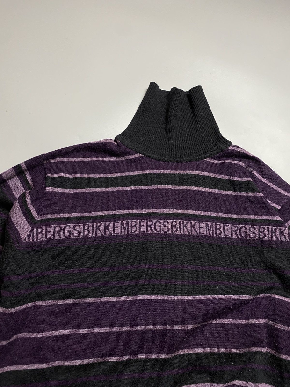 Dirk Bikkembergs Dirk Bikkembergs golf sweater purple Size US L / EU 52-54 / 3 - 3 Thumbnail