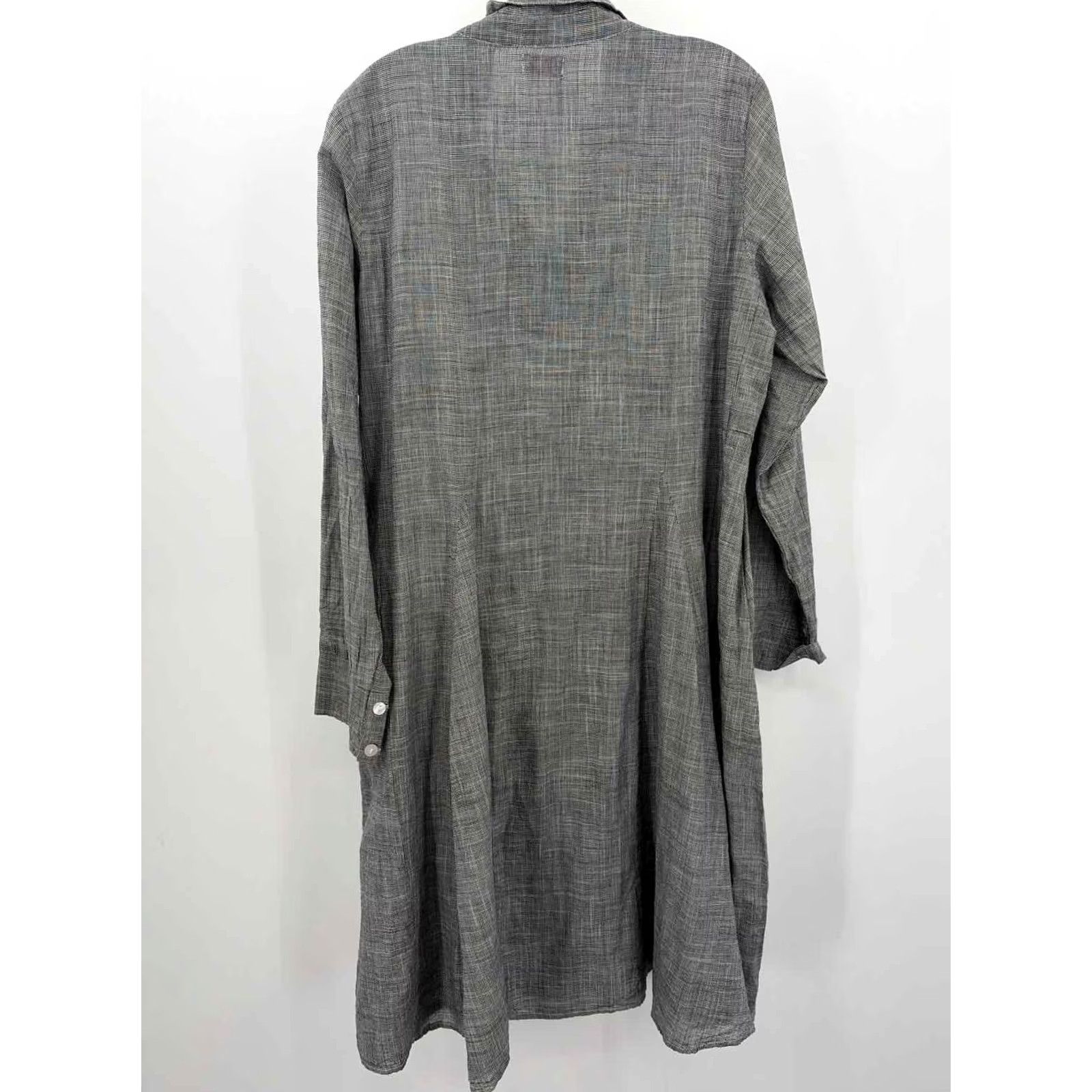 Vintage Tulip Dress Long Sleeve Maxi Black Medium Adult Regular Size M / US 6-8 / IT 42-44 - 2 Thumbnail