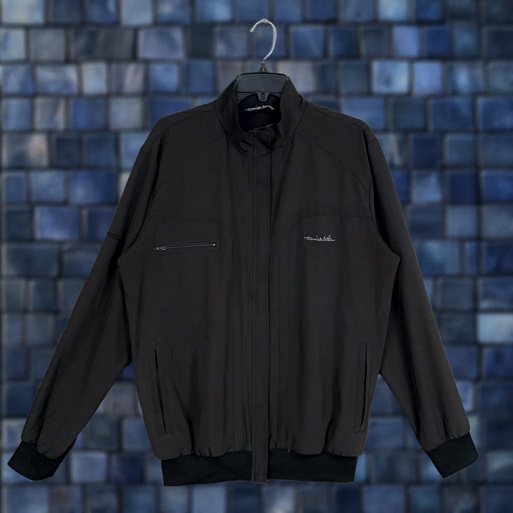 TravisMathew Travis Mathew Jacket Mens M Black Full Zip Windbreaker Golf Minimal Active Size US M / EU 48-50 / 2 - 1 Thumbnail