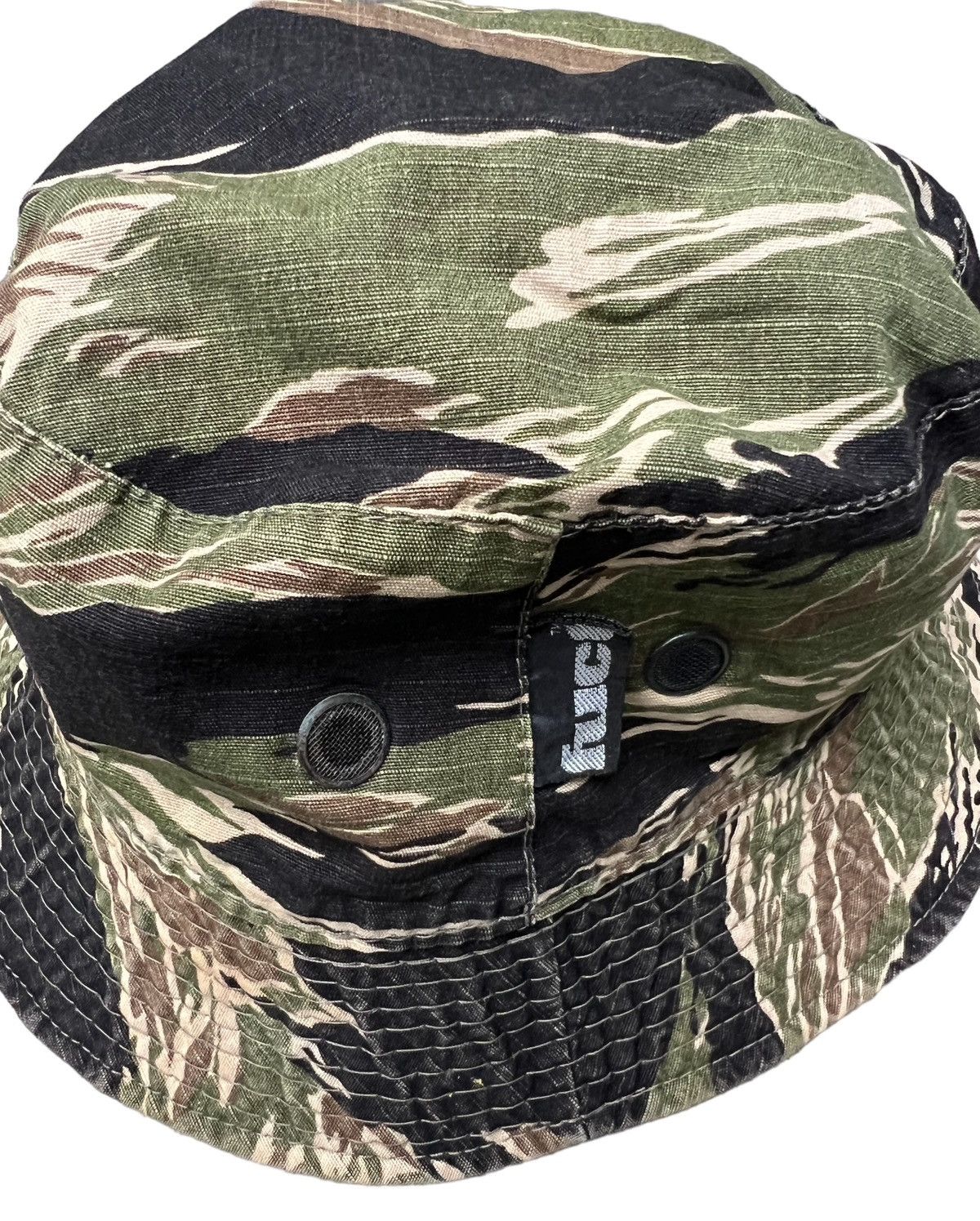 FUCT × Vintage Fuct 90s Reversible Bucket Hat Tiger Stripe (RARE) Size ONE SIZE - 5 Thumbnail