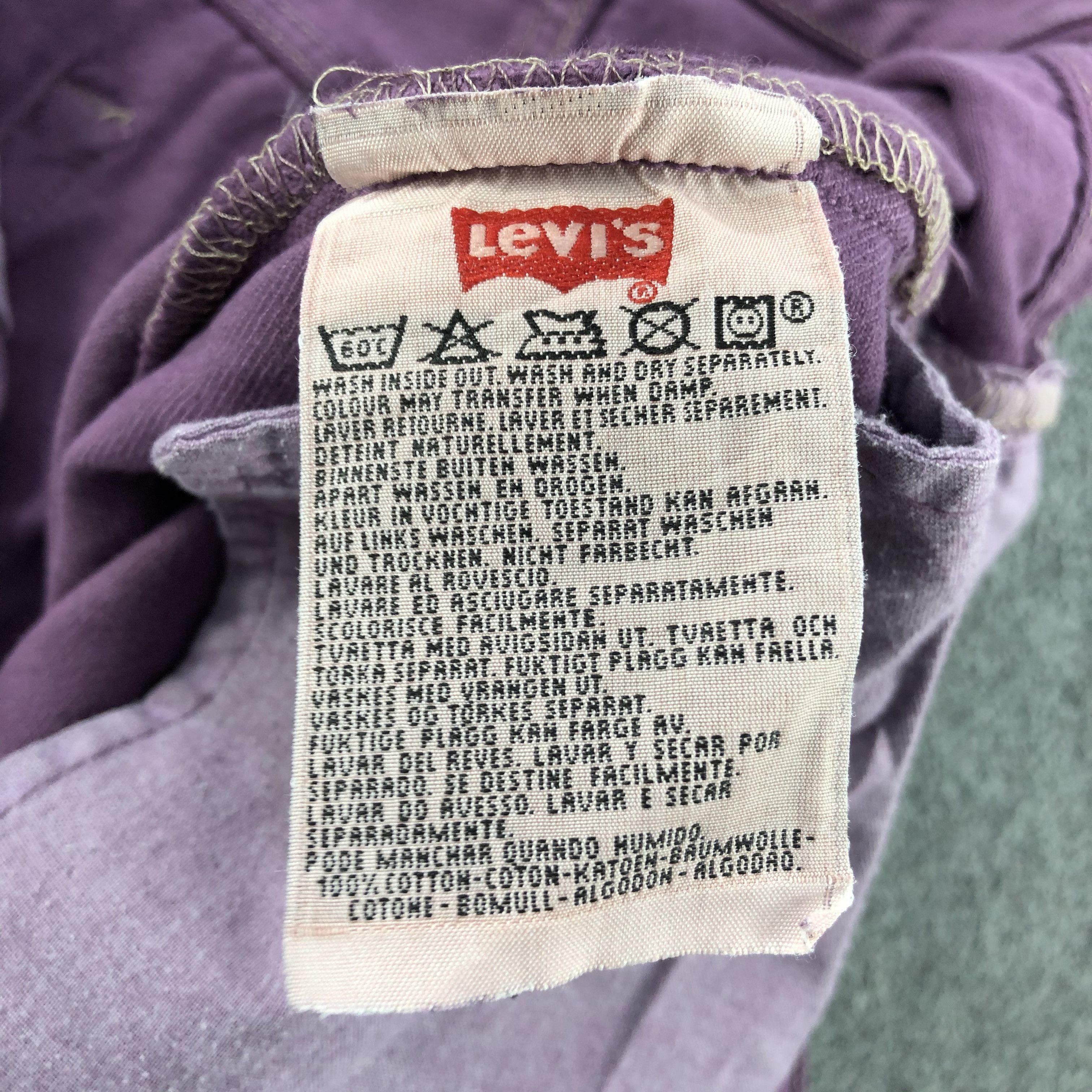 Levi's 90s Vintage Levis 501 Jeans-JM2022 Size US 35 - 9 Thumbnail