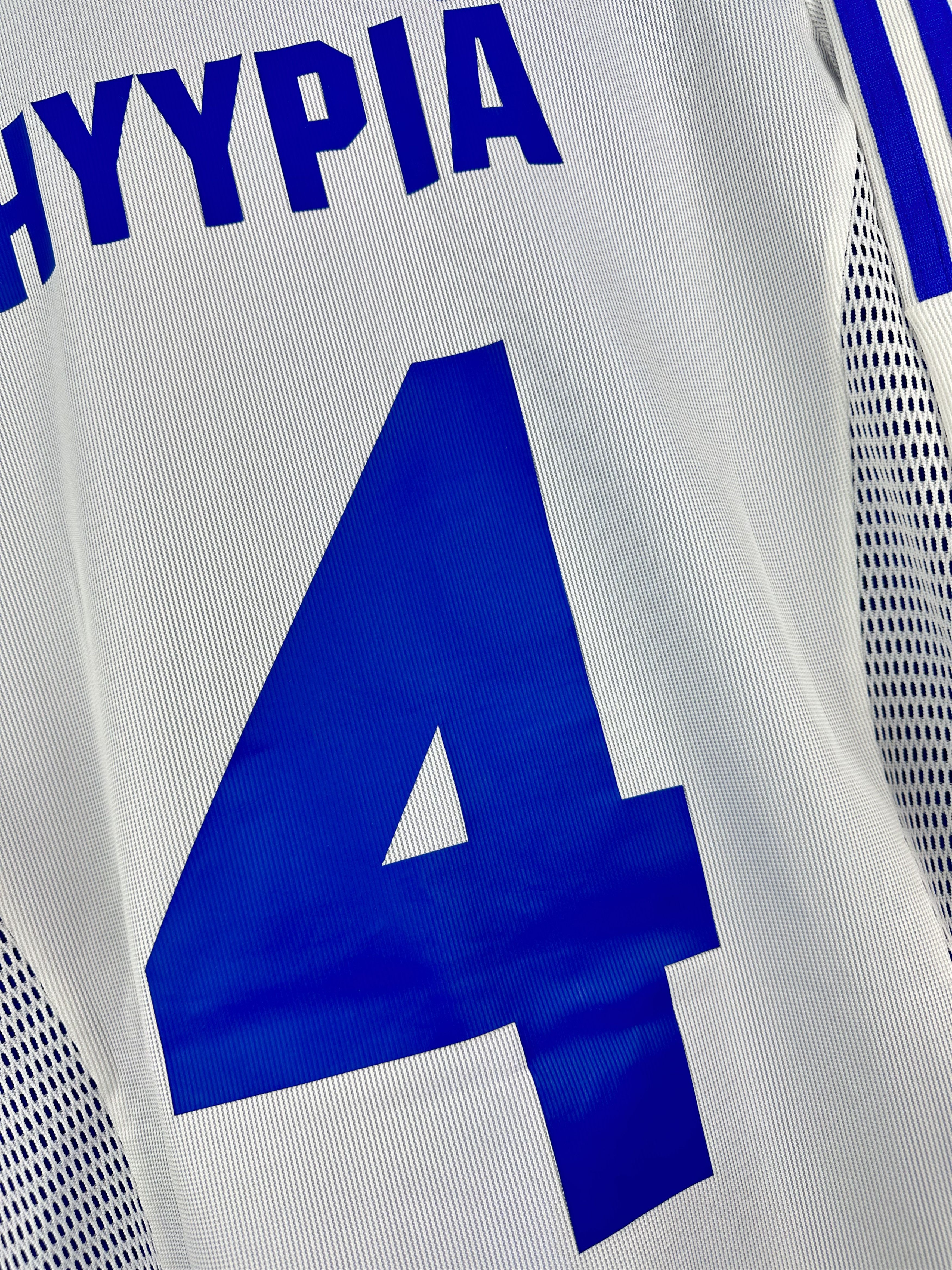 Adidas Finland football shirt 2003 Match Worn Hyypia Jersey Еуу Size US L / EU 52-54 / 3 - 16 Thumbnail