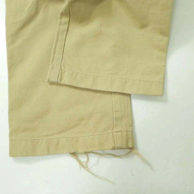 Acne Studios ACNE STUDIOS 18AW Straight Legged Trousers Beige 46 Size US 29 - 8 Thumbnail