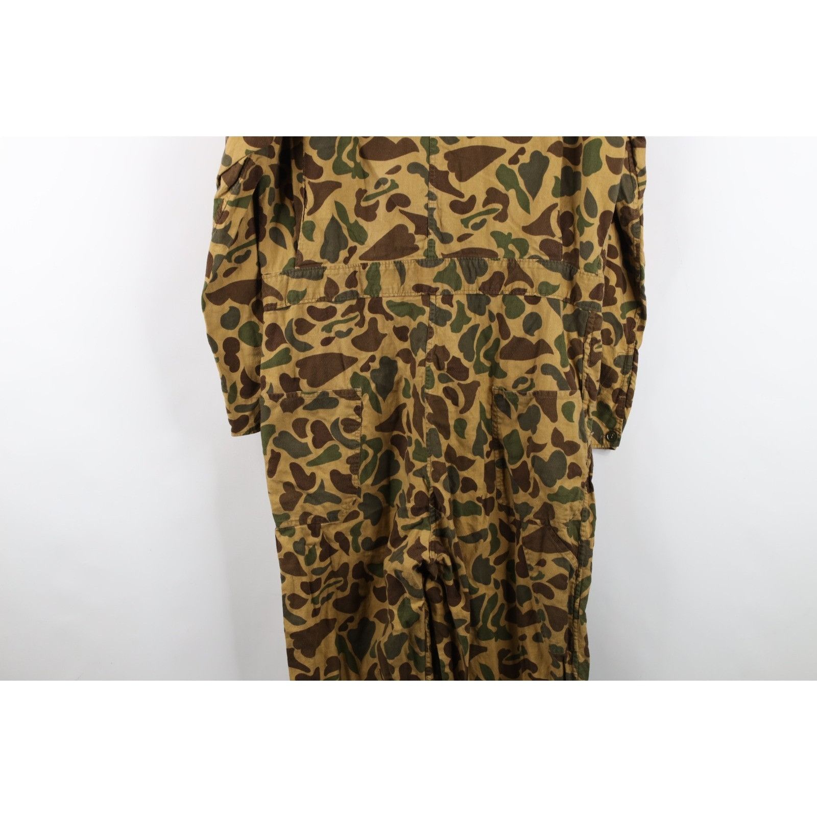 Vintage Vintage 70s Streetwear Frogskin Camouflage Coveralls Size US S / EU 44-46 / 1 - 17 Thumbnail