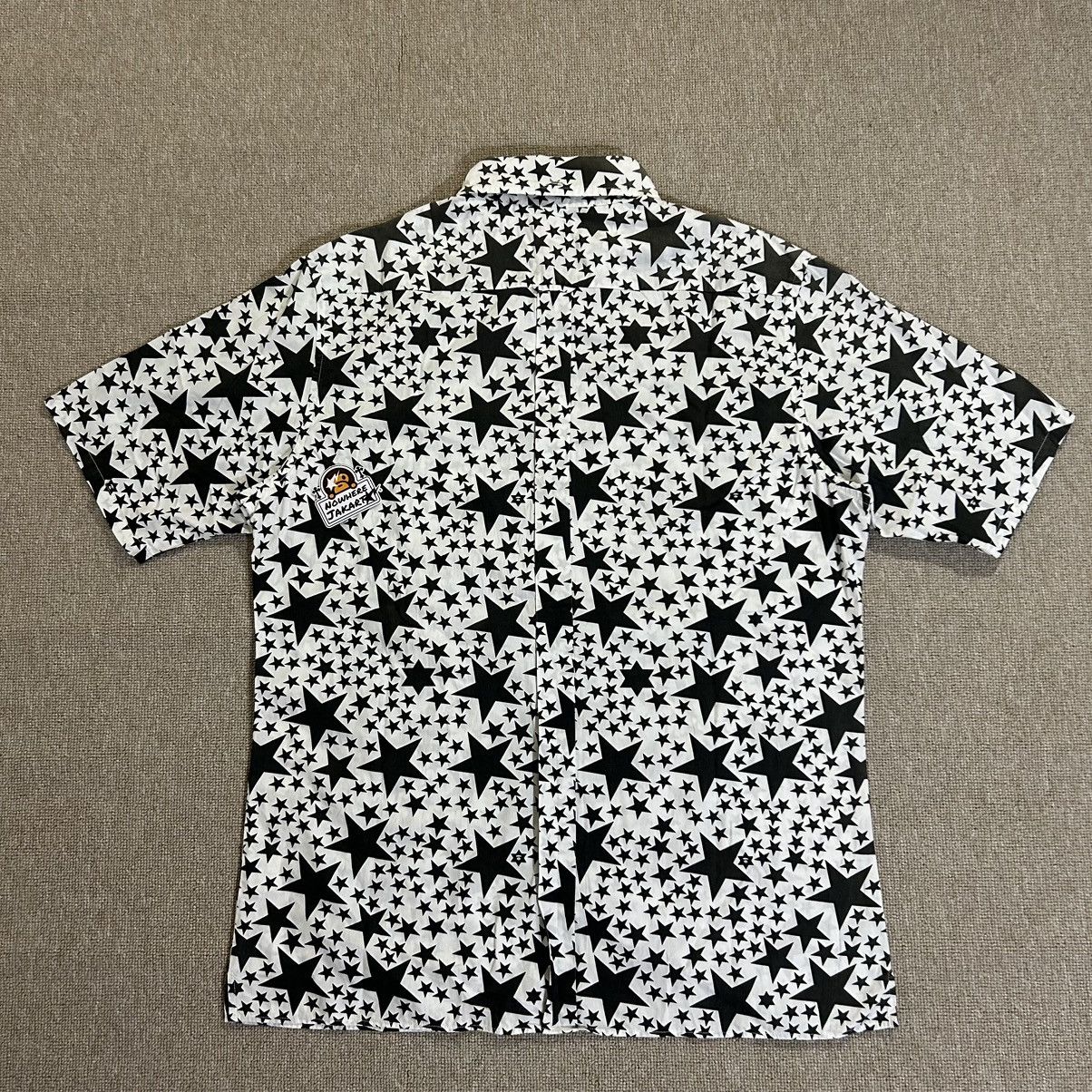 Bape Star Pattern BD S/S Shirt Size US XL / EU 56 / 4 - 4 Thumbnail