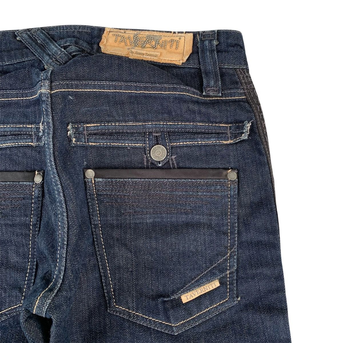 Japanese Brand Taverniti Multipockets Flared Jeans Tornado Mart LGB Style👖 Size US 30 / EU 46 - 15 Thumbnail