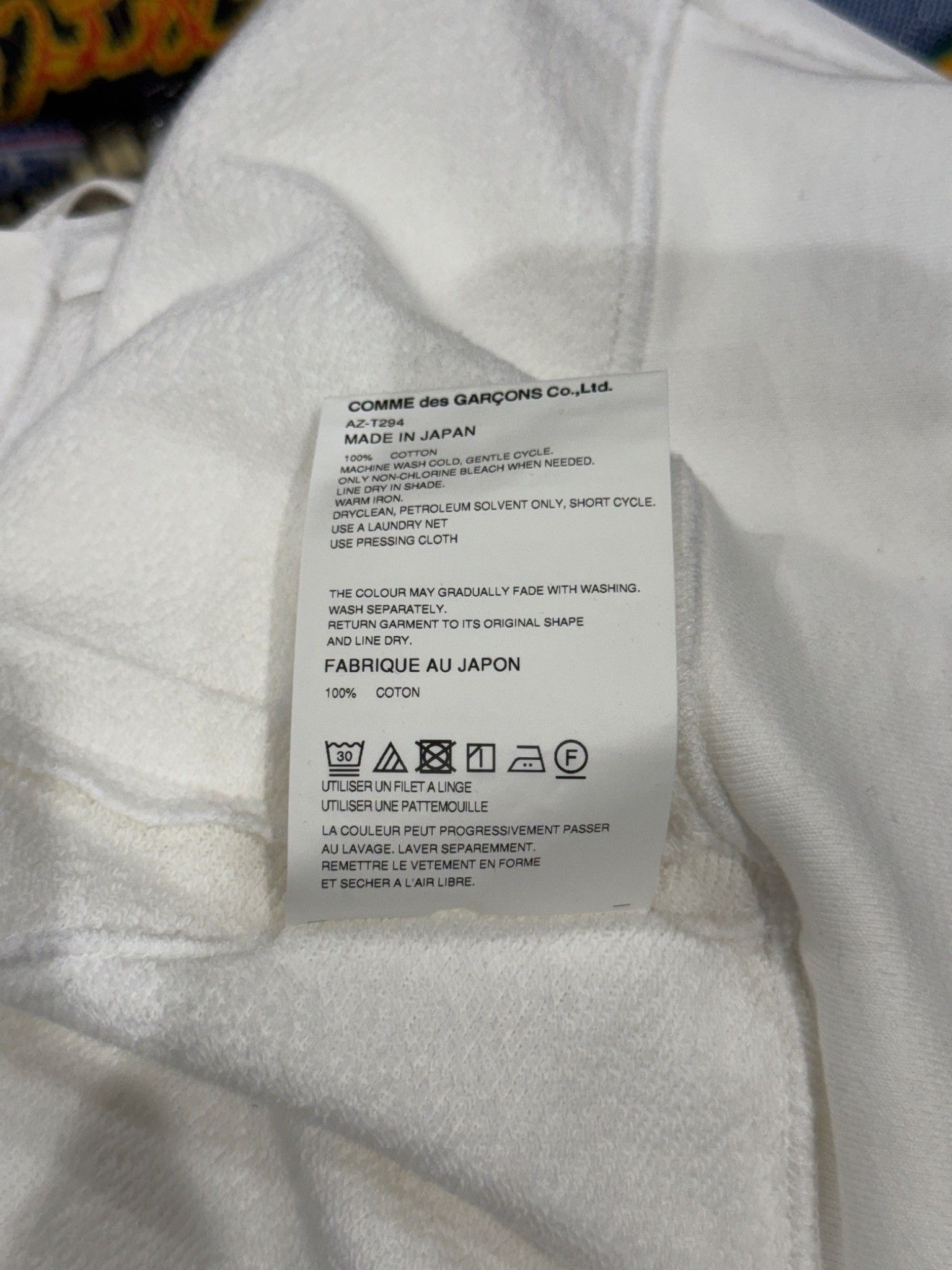 CDG by Comme des Garcons Comme Des Garcons PLAY Stacked Heart Hoodie White Size US L / EU 52-54 / 3 - 6 Thumbnail