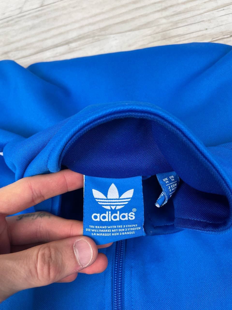Adidas Vintage Adidas Track Jacket Sriped Y2K Balenciaga style Size US M / EU 48-50 / 2 - 7 Thumbnail