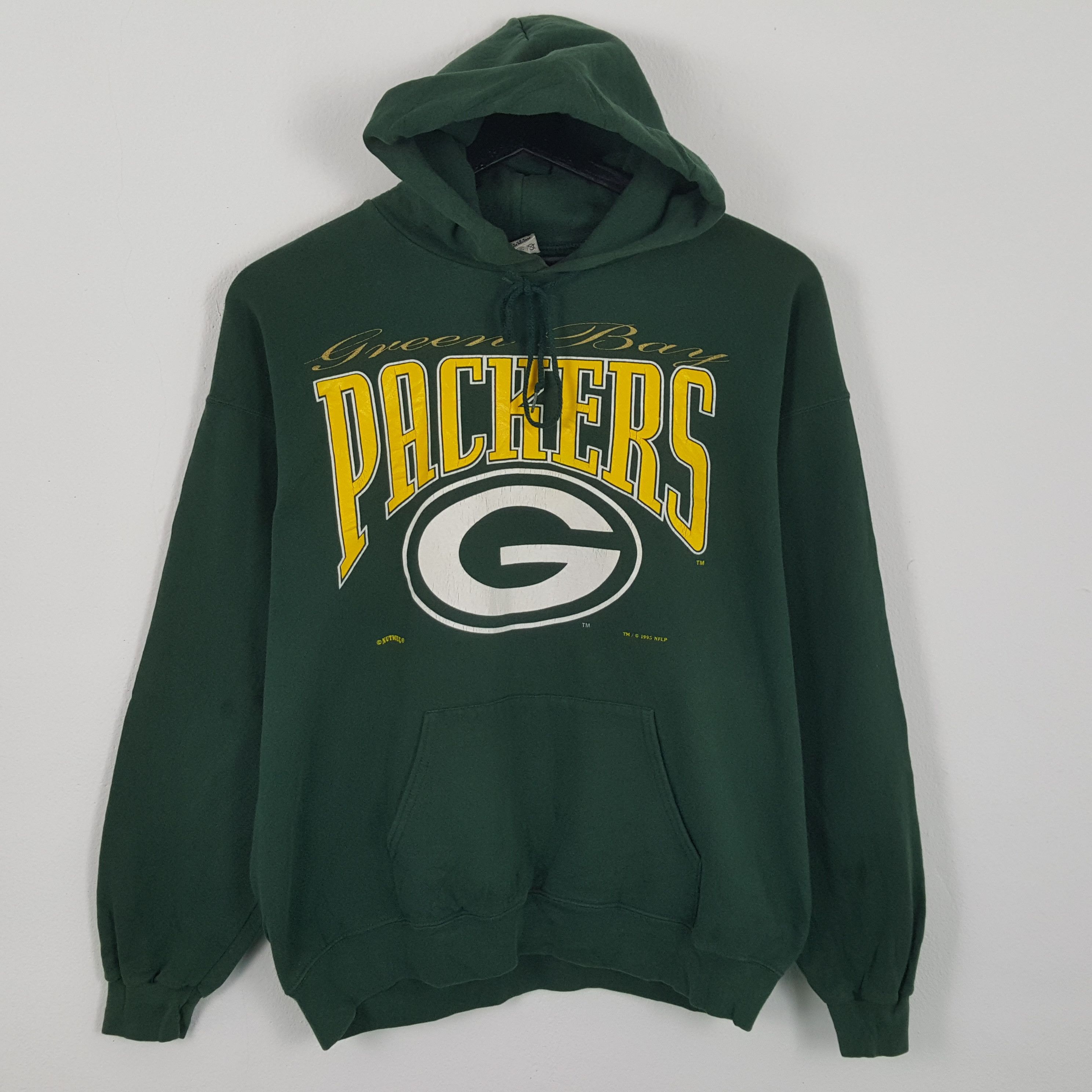 Vintage GREEN BAY Packers NFL Football Team Nutmeg Hoodies