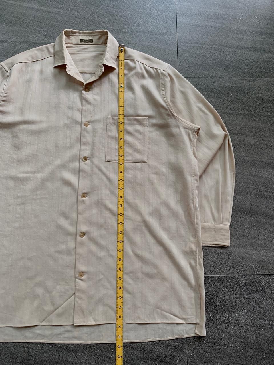 Yohji Yamamoto FREE TAX! Ys for Men Oversized Wool Ls Shirt Size US L / EU 52-54 / 3 - 14 Thumbnail