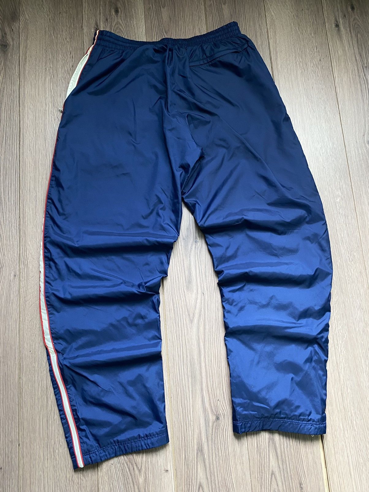 Nike × Vintage Vintage Nike 90’s Nylon Blue Pants Men’s Size M Size US 34 / EU 50 - 14 Thumbnail