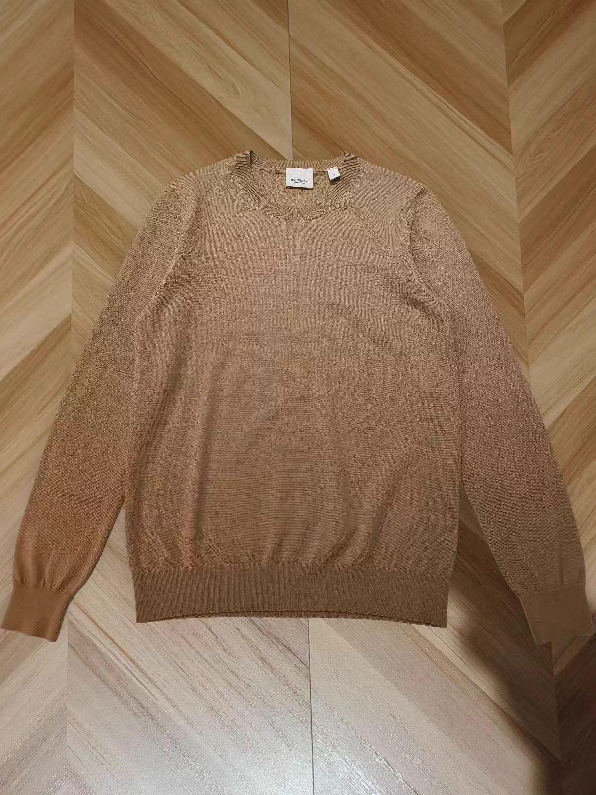 Burberry Burberry 99 New check patch knit sweater S Size S / US 4 / IT 40 - 2 Thumbnail