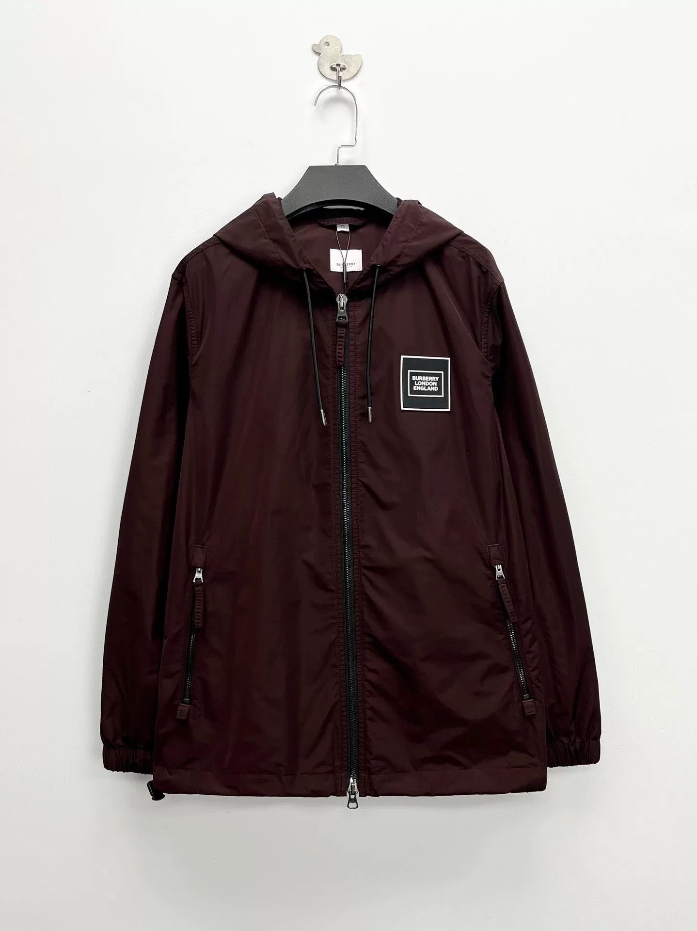 Burberry Burberry Burdy London Slogan Nylon Hoodie Jacket Size US M / EU 48-50 / 2 - 1 Thumbnail