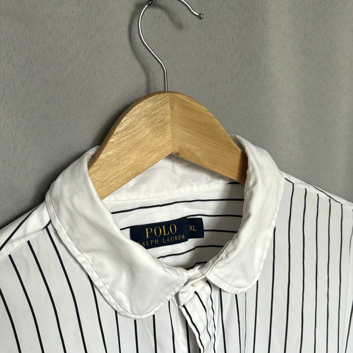 Polo Ralph Lauren Polo Ralph Lauren shirt xl white basic Size US XL / EU 56 / 4 - 4 Thumbnail