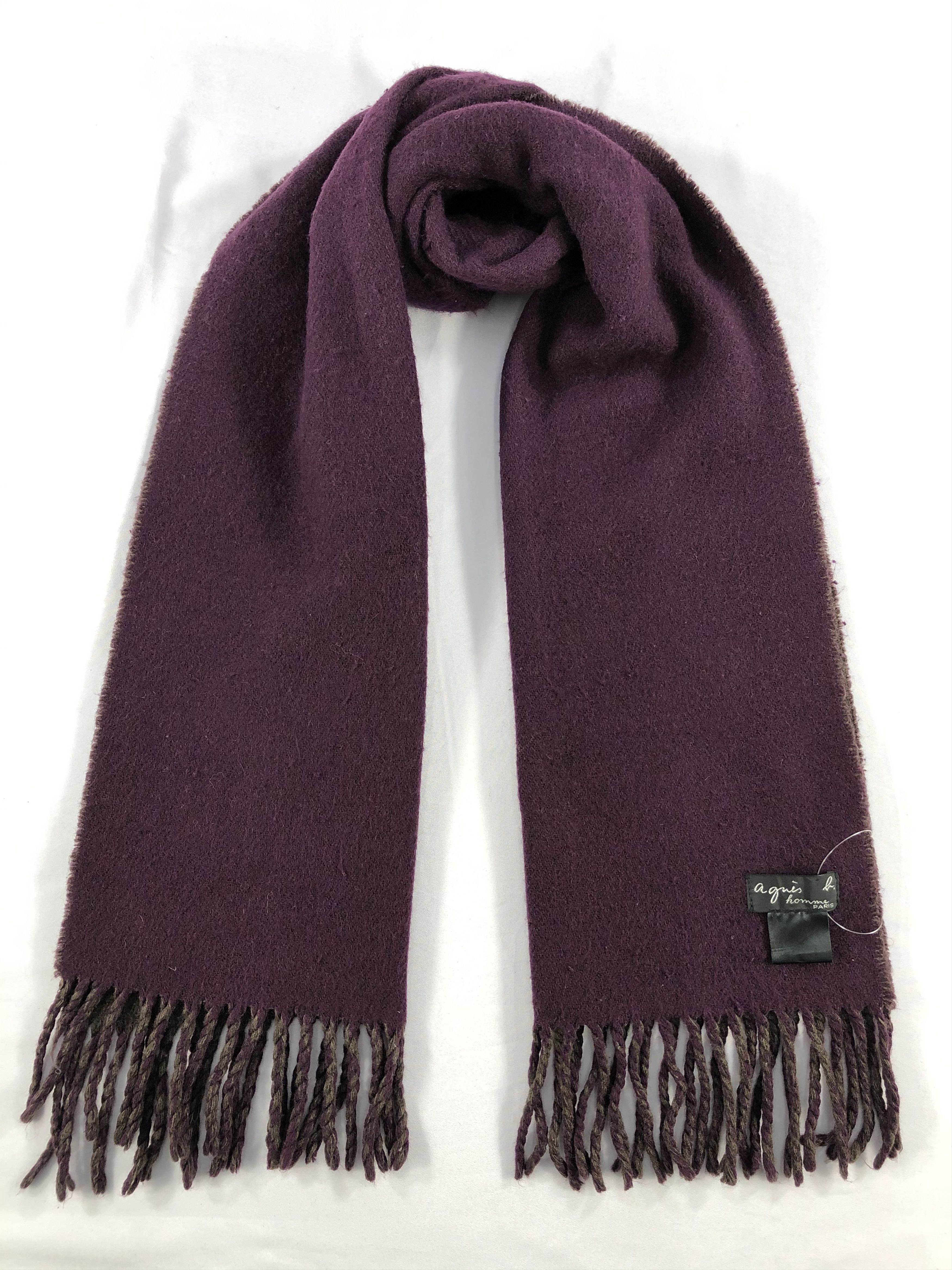 agnes b. Vintage Agnes B Scarf/Muffler/Neckwear MF1765 Size ONE SIZE - 1 Thumbnail
