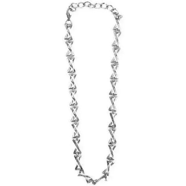 Jewelry Chain Link Silver Bracelet Size ONE SIZE - 8 Thumbnail
