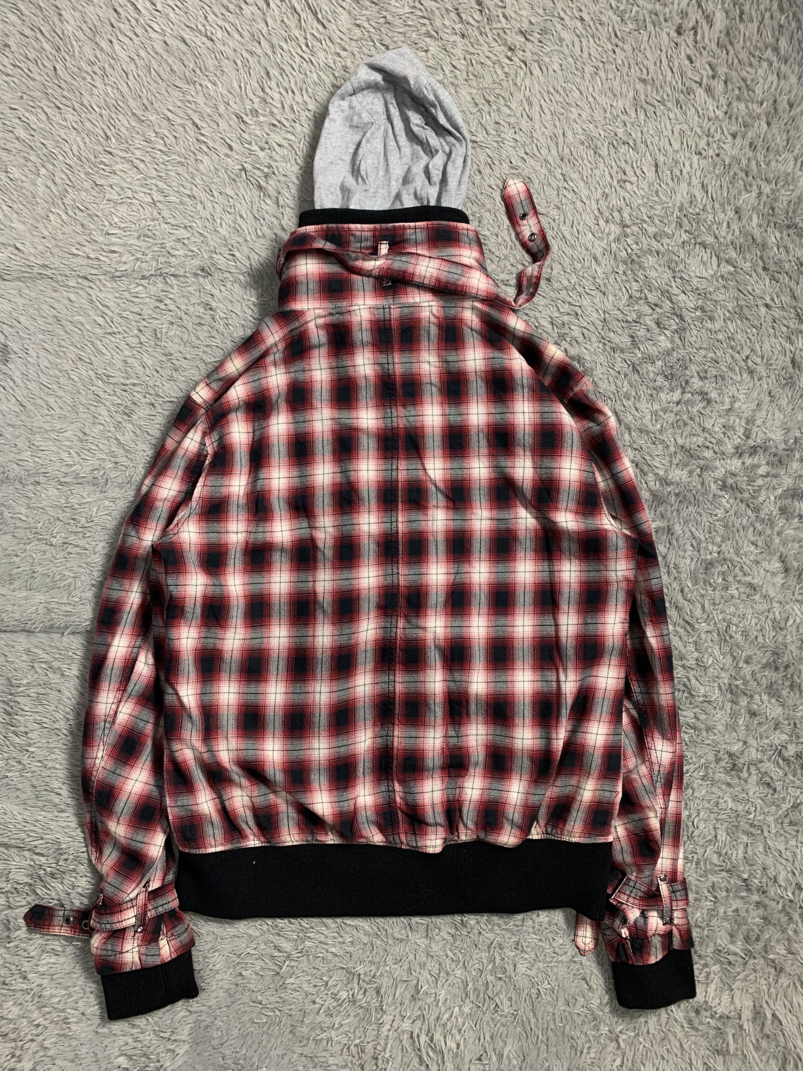 Japanese Brand Bareback Realdress Tartan Double layer zipper Punk Jacket Size US L / EU 52-54 / 3 - 11 Thumbnail