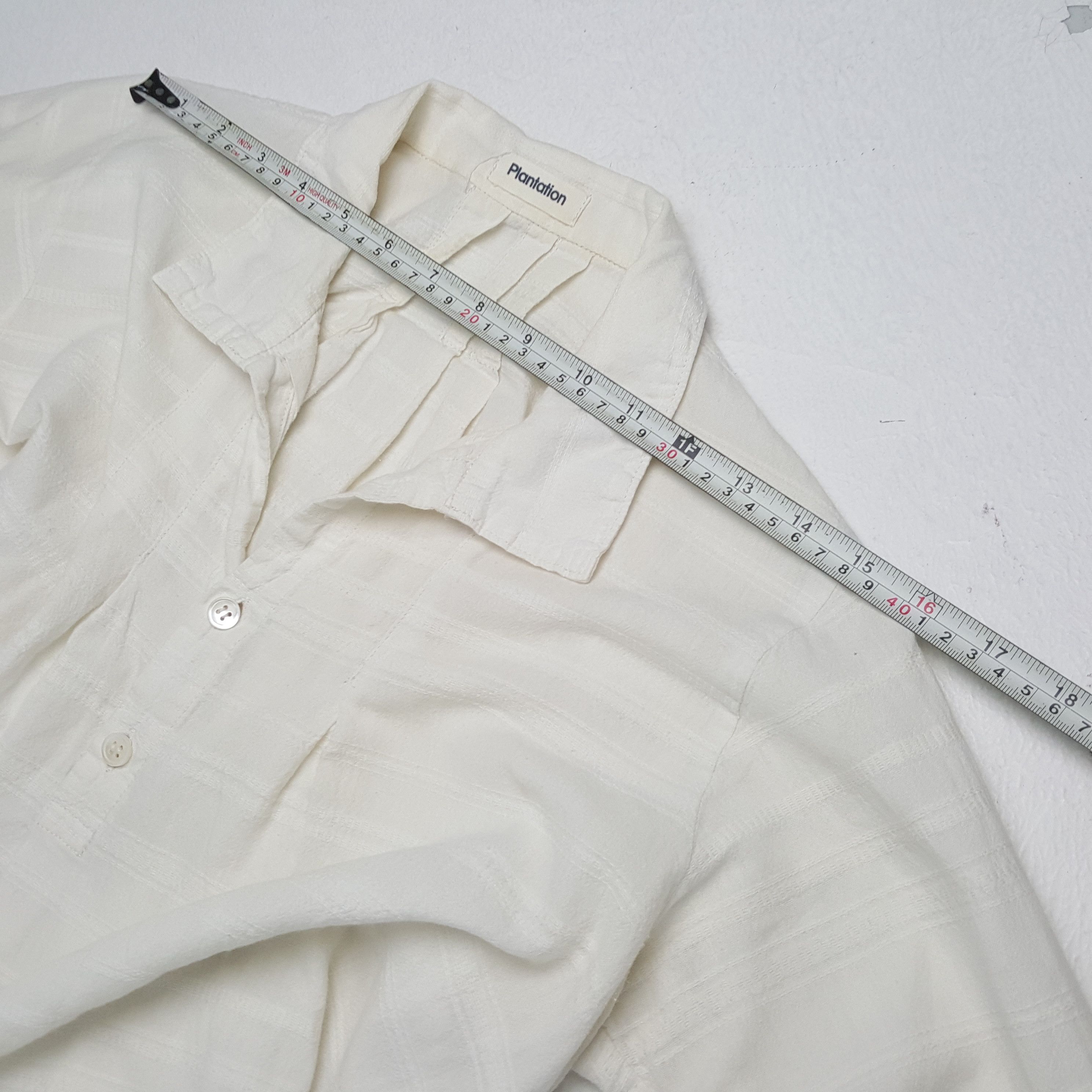 Issey Miyake × Japanese Brand × Vintage PLANTATION Japanese Designer Brand ISSEY MIYAKE Shirt Size M / US 6-8 / IT 42-44 - 4 Thumbnail