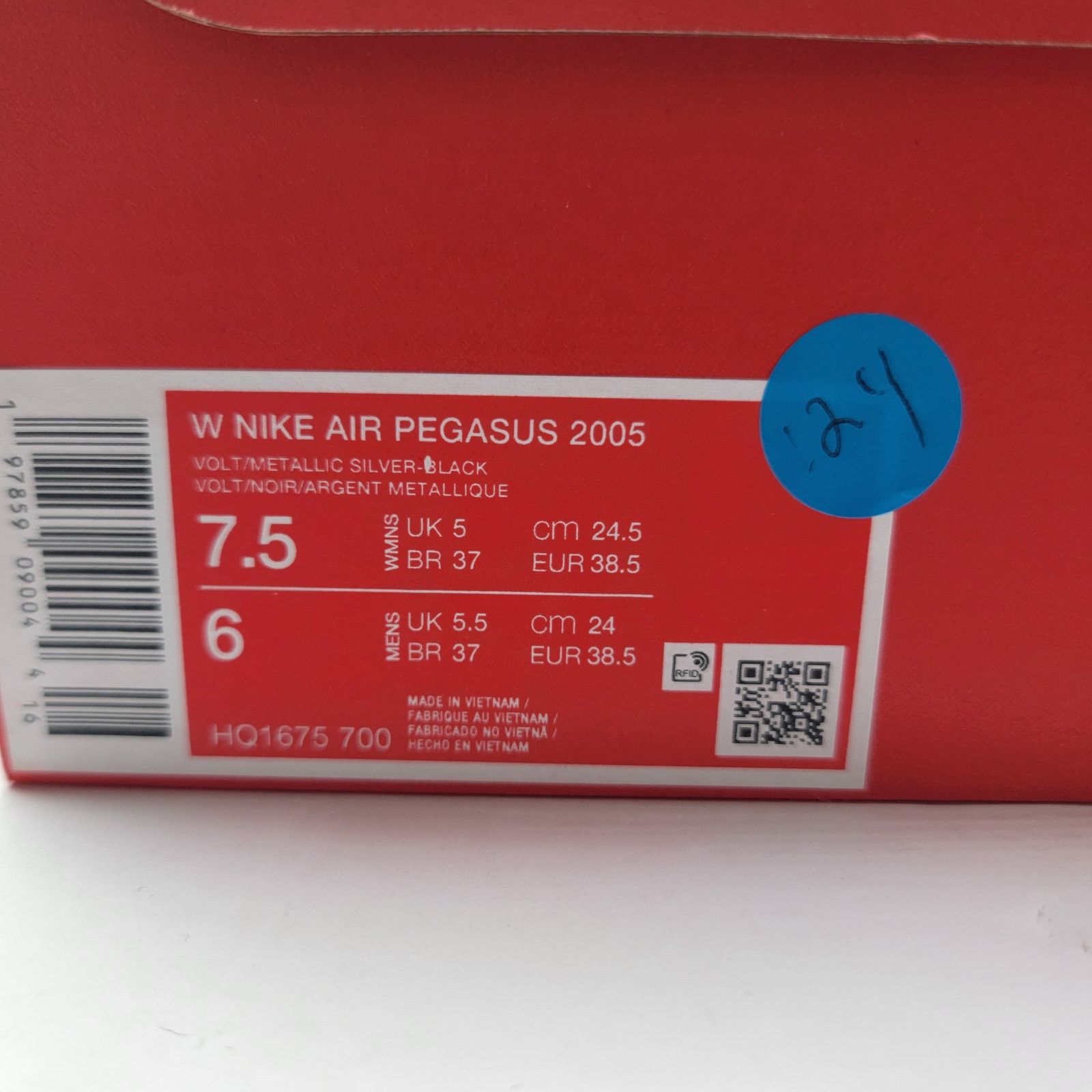 Nike Nike Air Pegasus 2K5 'Volt' Women's Size 7.5 - New! Size US 7.5 / IT 37.5 - 9 Thumbnail