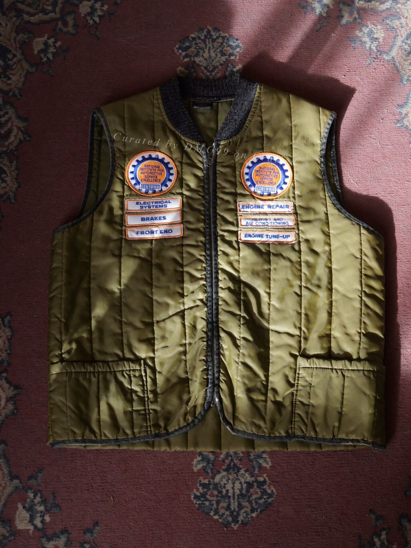Sears Sears Work'n Leisure 1970s Military Vest Size US L / EU 52-54 / 3 - 1 Thumbnail
