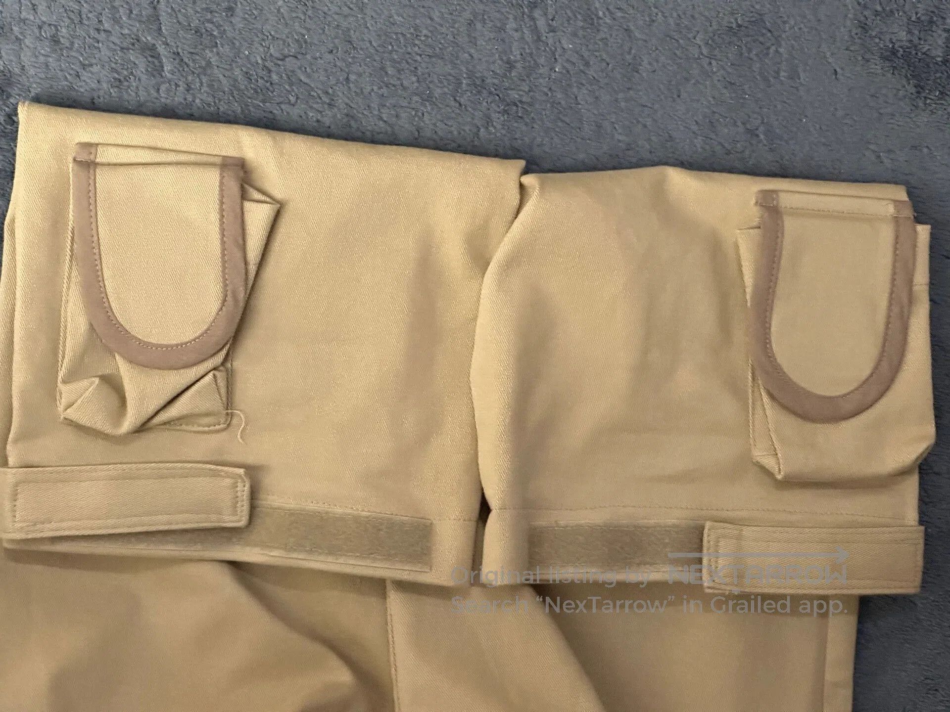 GRAILZ GRAILZ Beige Flight Pocket Pants. Size US 30 / EU 46 - 7 Thumbnail