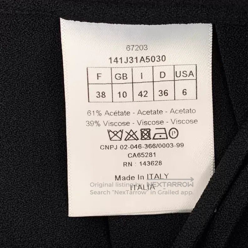 Dior Dior Black logo buckle pleated skirt short skirt Size 25" / US 0 / IT 36 - 6 Thumbnail