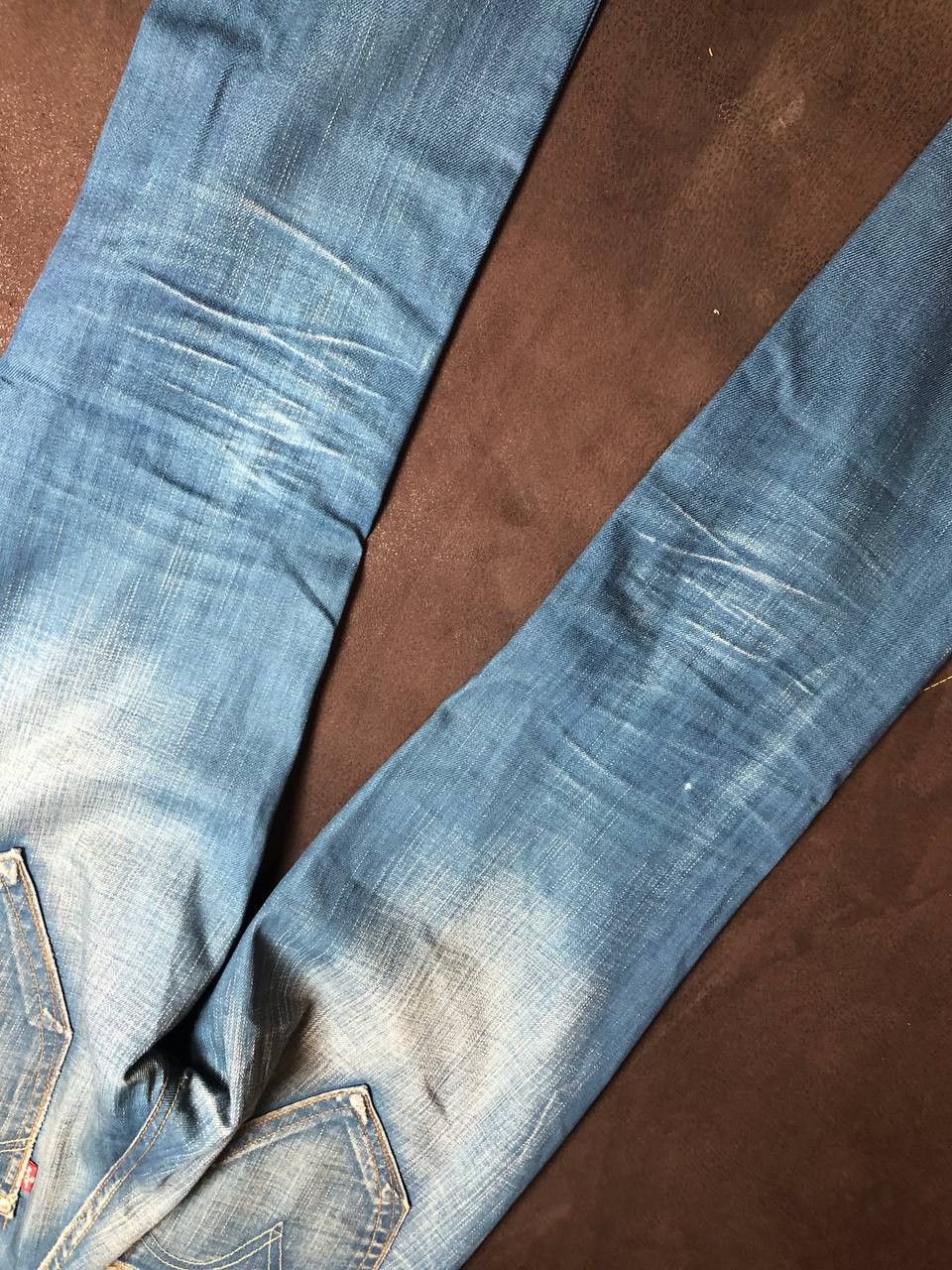 Levi's Levi's 519 Jeans Mens Straight Button Fly Blue Denim Size US 30 / EU 46 - 14 Thumbnail
