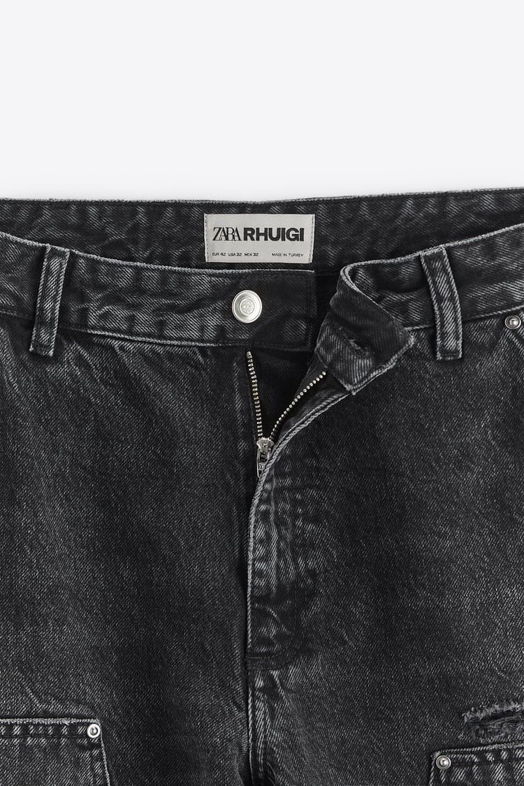 Rhude × Zara RHUDE x Zara CARPENTER POCKET PANTS LIMITED EDITION jeans Size US 32 / EU 48 - 9 Thumbnail