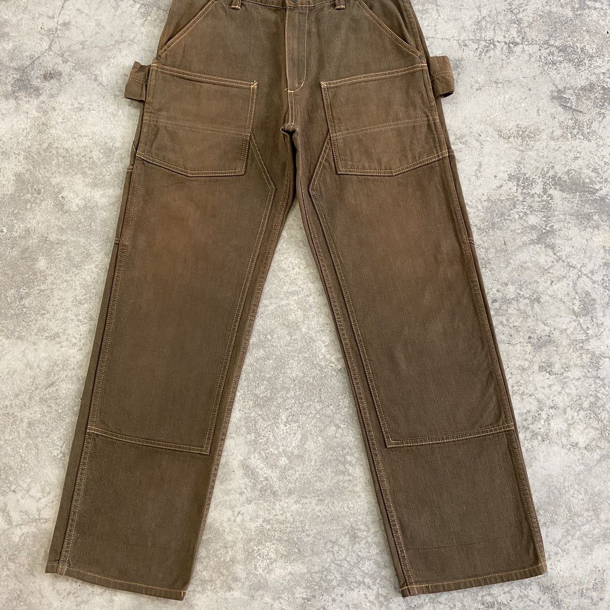 Bape × Vintage Double Knee Denim Size US 31 - 2 Thumbnail