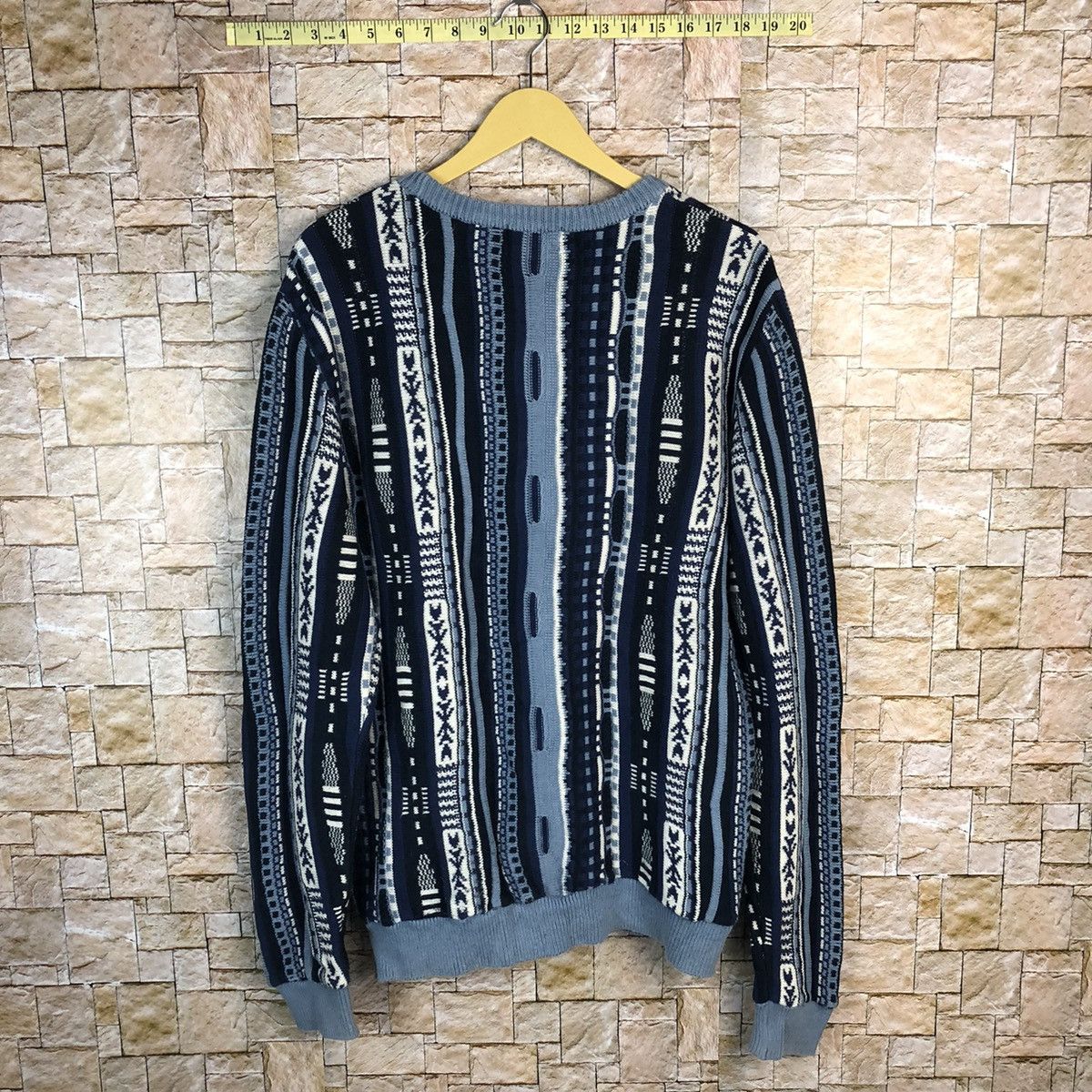 Vintage D Naval Tokyo japan Blue like coogi Knitwear #A375 Size US M / EU 48-50 / 2 - 13 Thumbnail