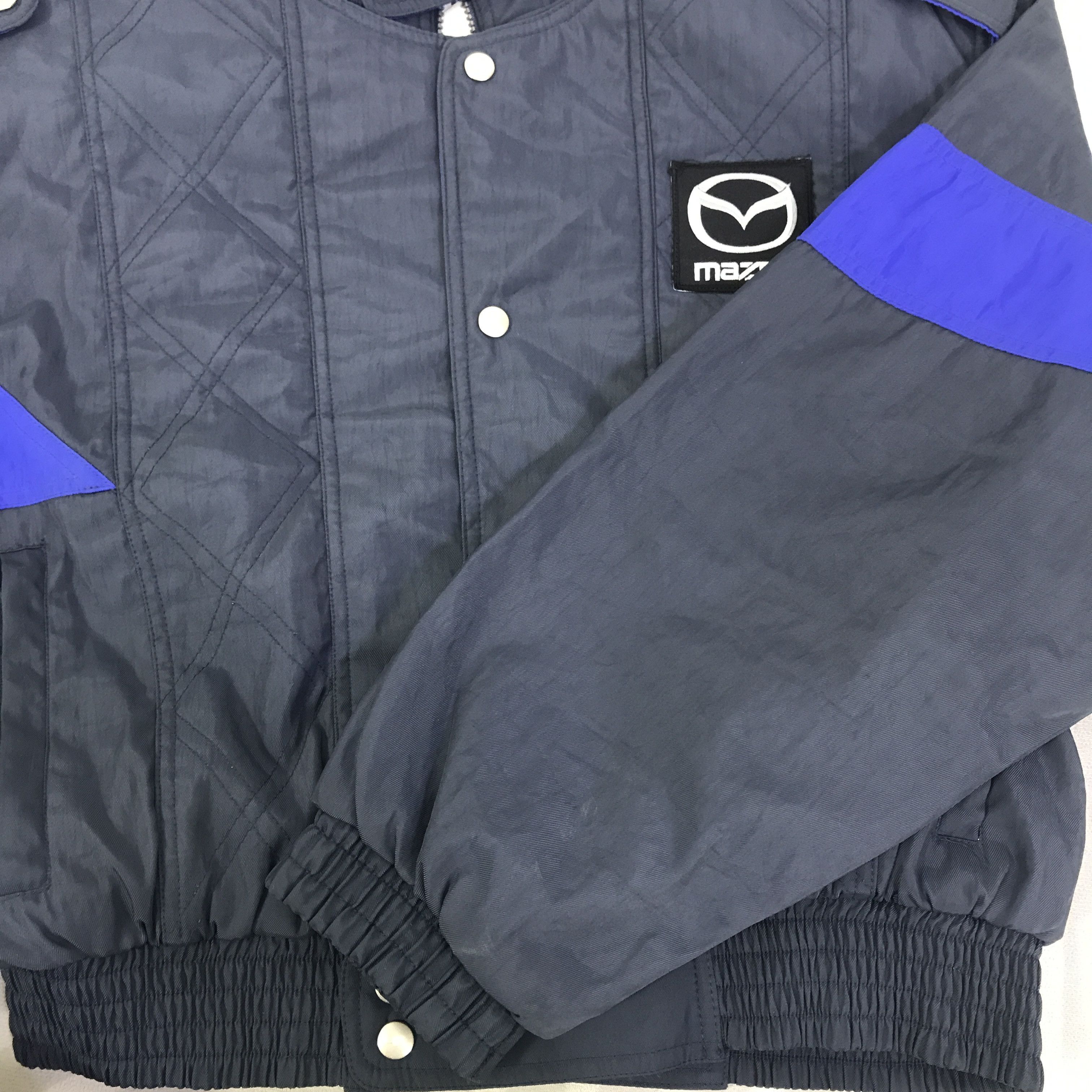 Japanese Brand Mazda Racing Ski Bomber design Jacket K94B8 Size US M / EU 48-50 / 2 - 8 Thumbnail