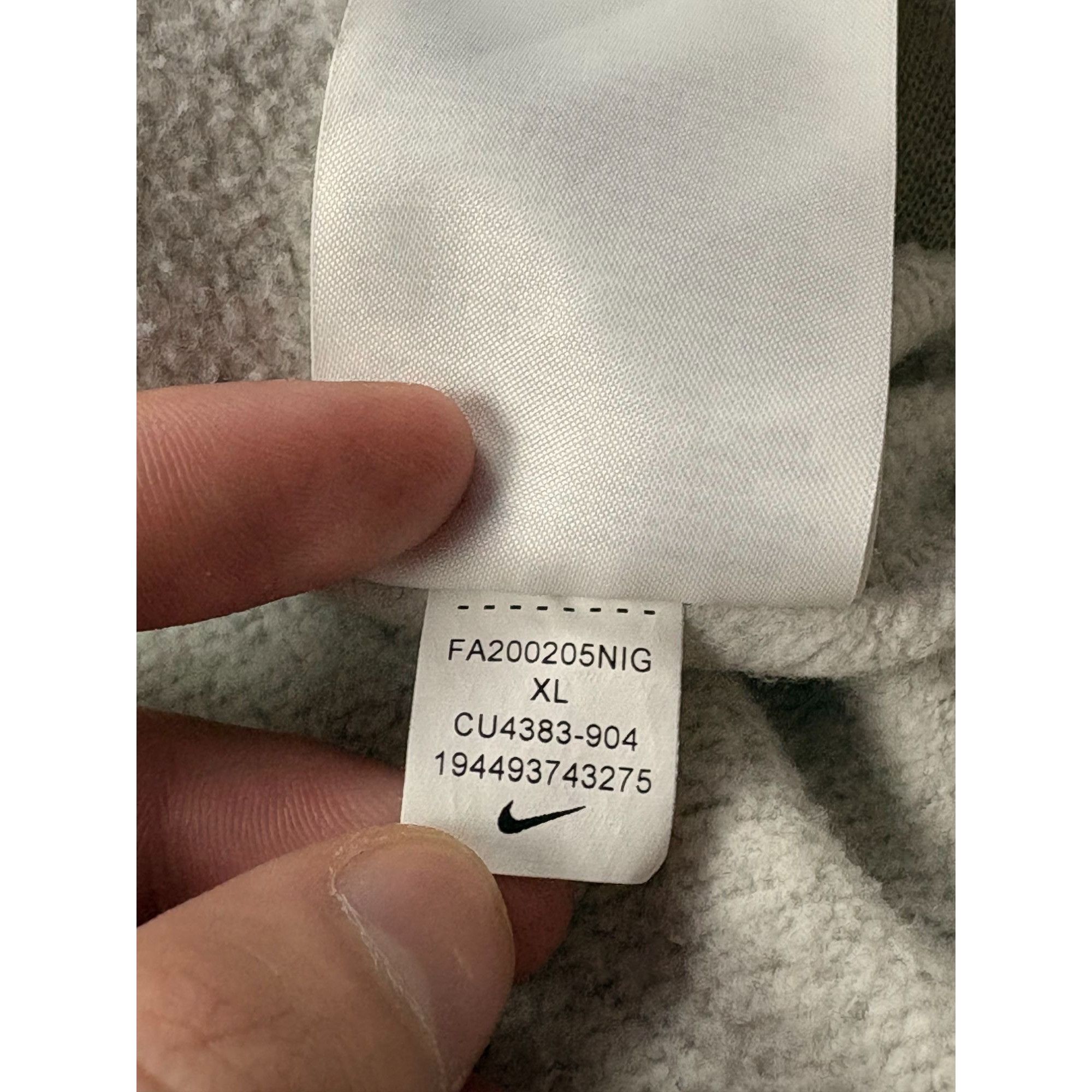 Nike Nike Sportswear Move To Zero Hoodie Mens XL Grey Speckled Gr Size US XL / EU 56 / 4 - 8 Thumbnail