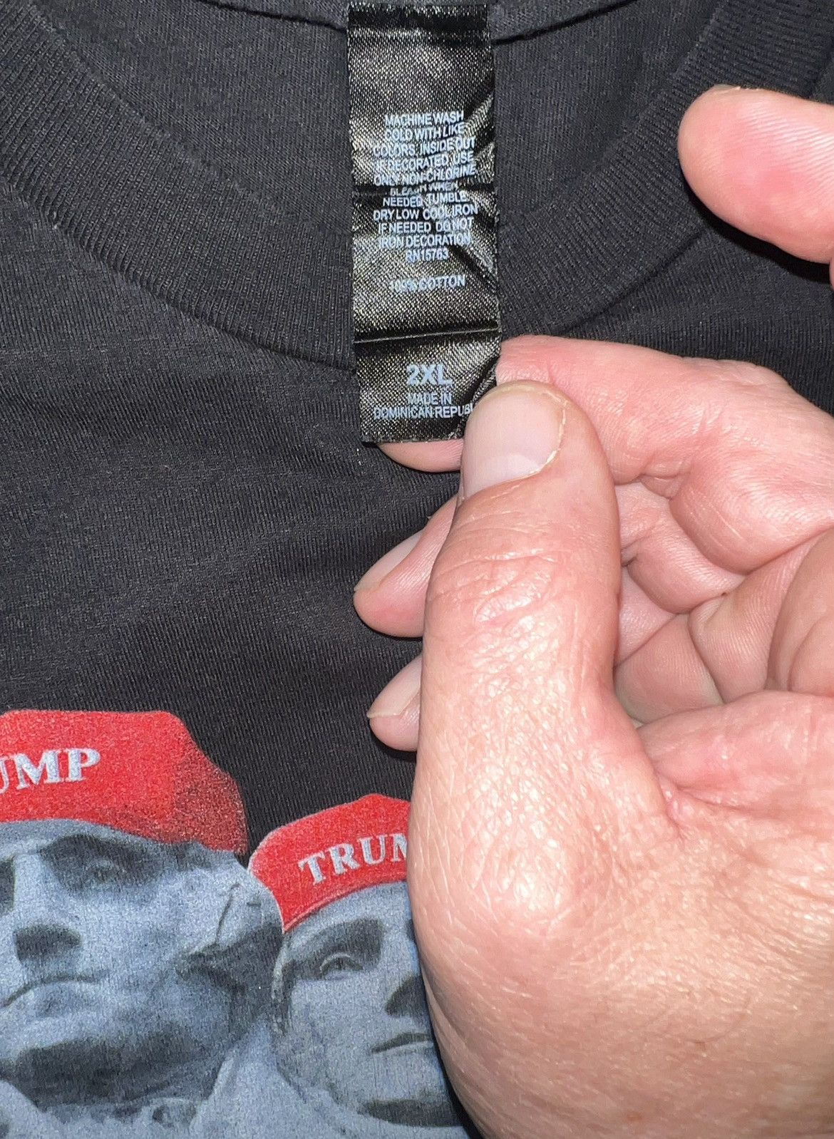 Donald Trump × Vintage TRUMP MOUNT RUSHMORE T-SHIRT Size US XXL / EU 58 / 5 - 6 Thumbnail