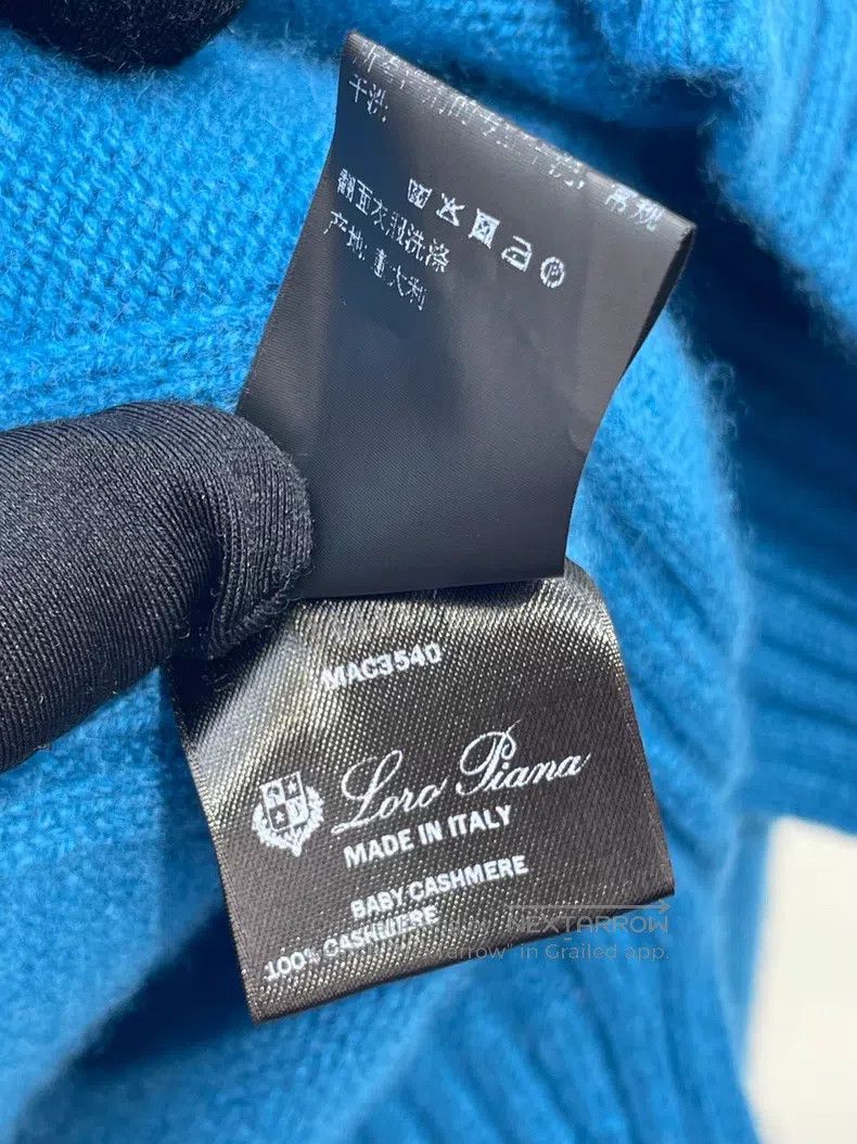 Loro Piana Loro Piana Basic Solid Color Cashmere Knit Sweater Size XS / US 0-2 / IT 36-38 - 8 Thumbnail