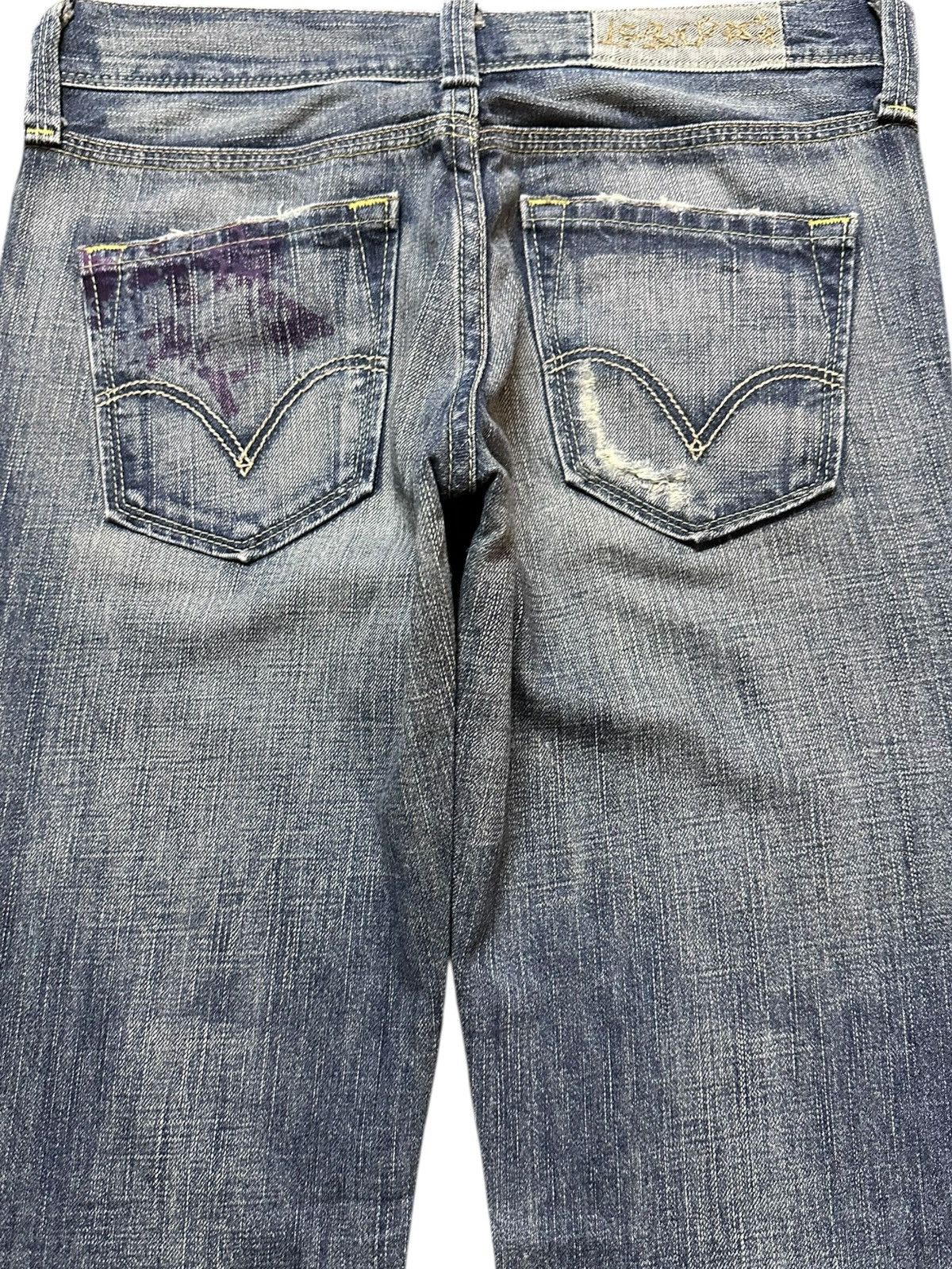Levi's Vintage Clothing Vintage Levi’s 926-03 Flare Bootcut Distressed Denim Size US 29 - 6 Thumbnail