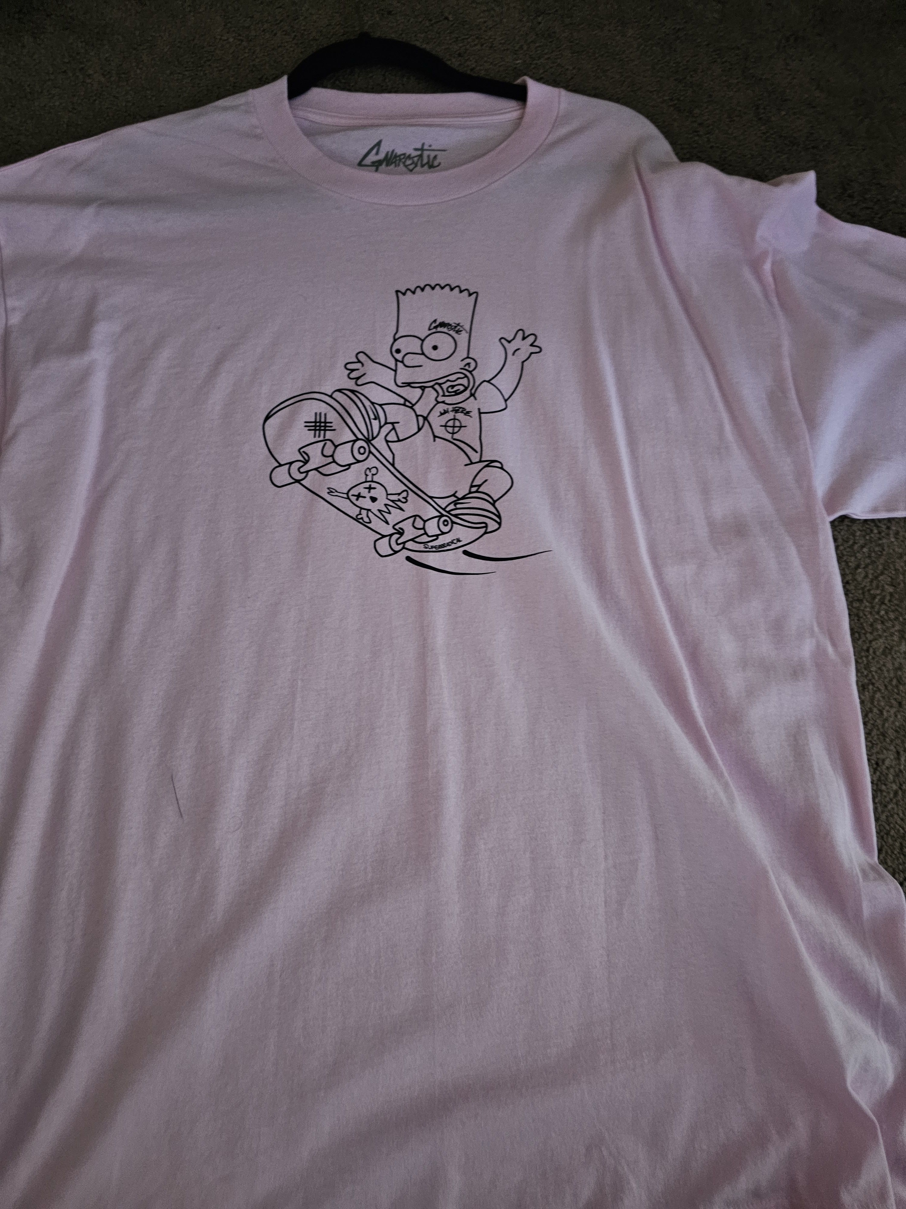 Gnarcotic Gnarcotic Bart Tee - Pink Size US XL / EU 56 / 4 - 1 Thumbnail