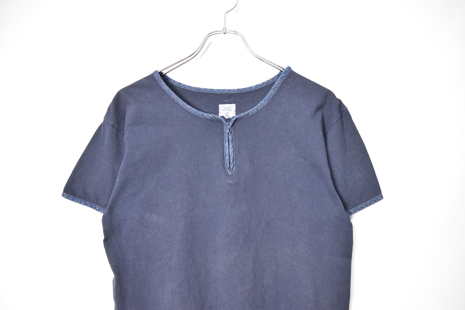 Nepenthes henley neck plain t-shirt tee 23050 - 470 55 Size US S / EU 44-46 / 1 - 3 Thumbnail