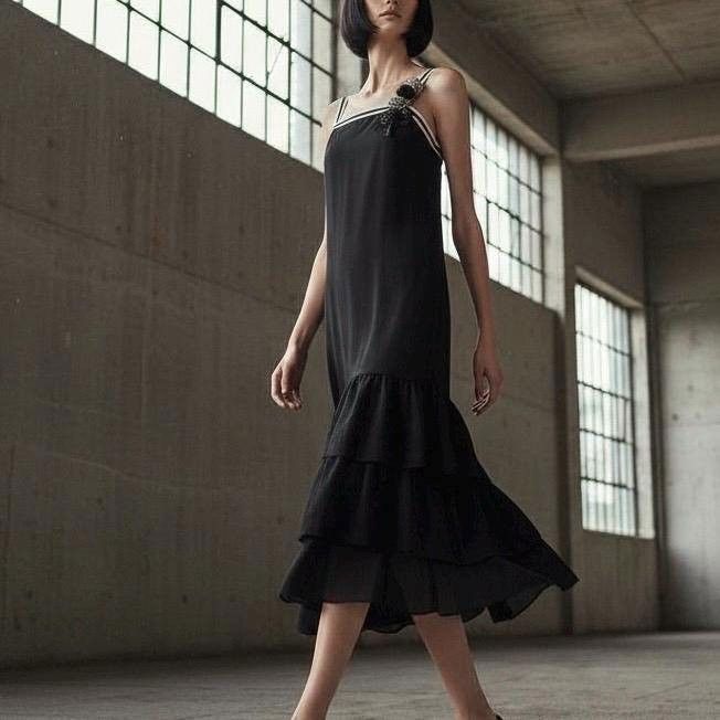 Other The Cop Copine Flowy Flower Dress Size ONE SIZE - 7 Thumbnail