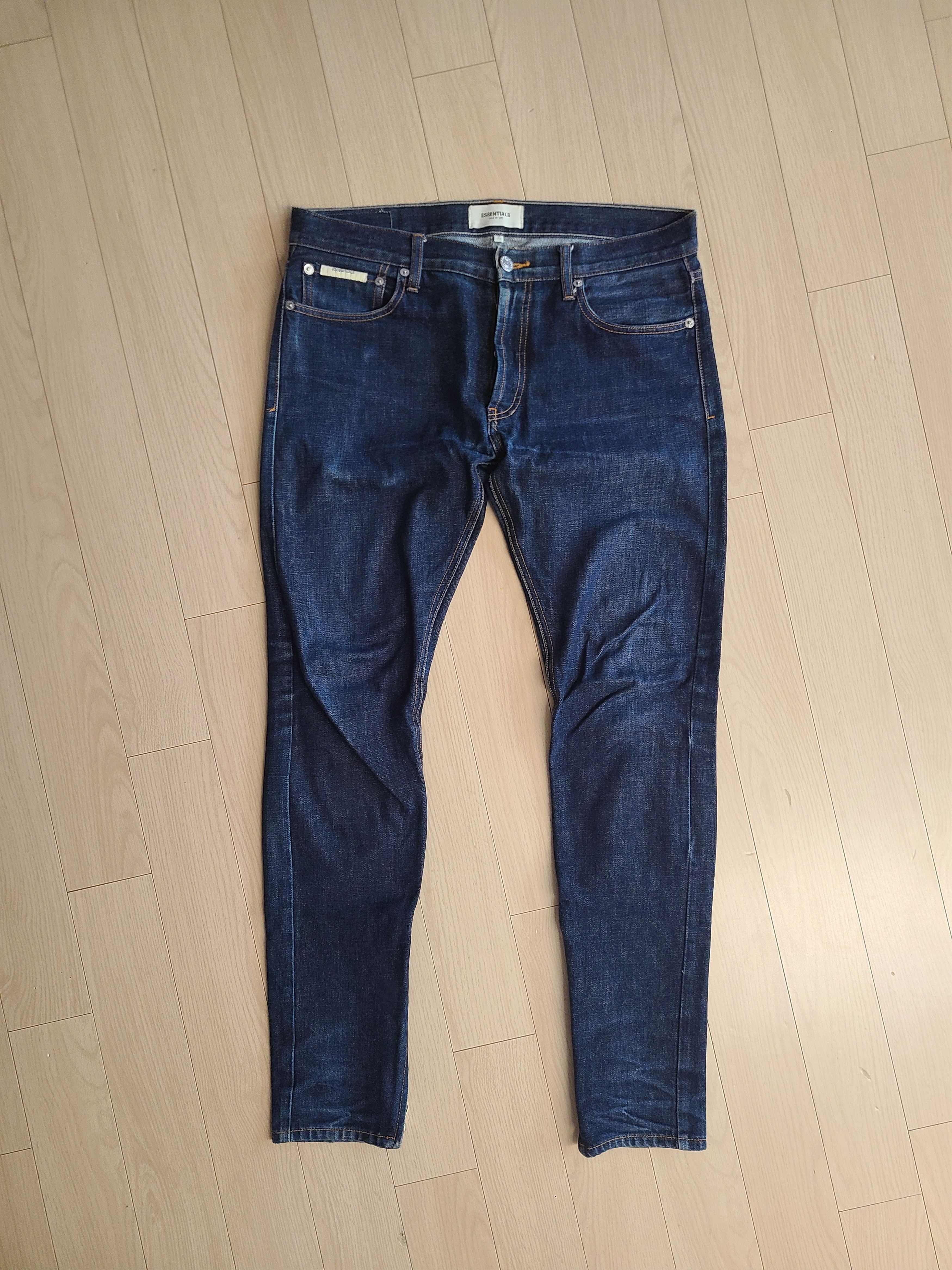 Essentials Zip Denim