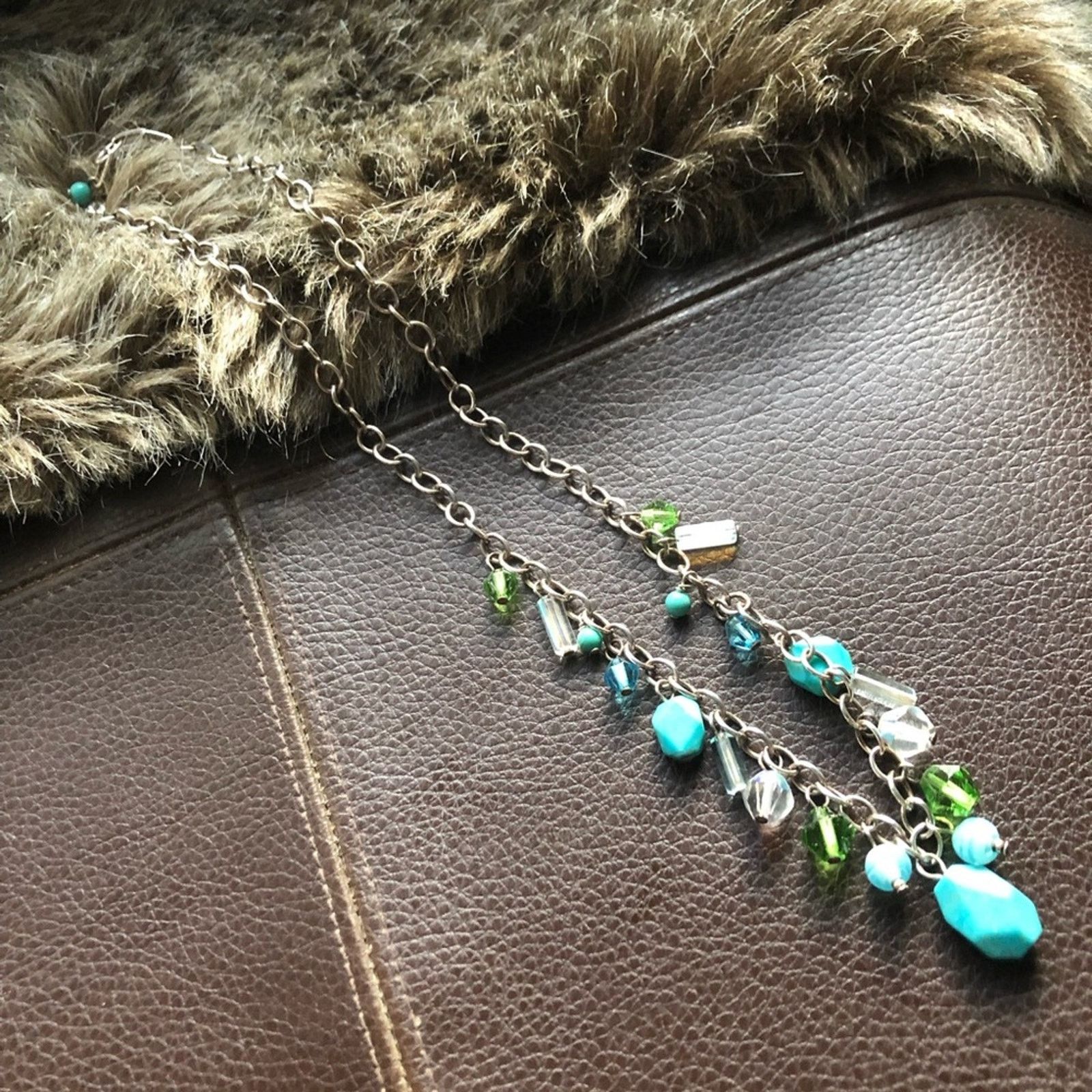 Jewelry Simulated turquoise 925 sterling necklace Size ONE SIZE - 6 Thumbnail