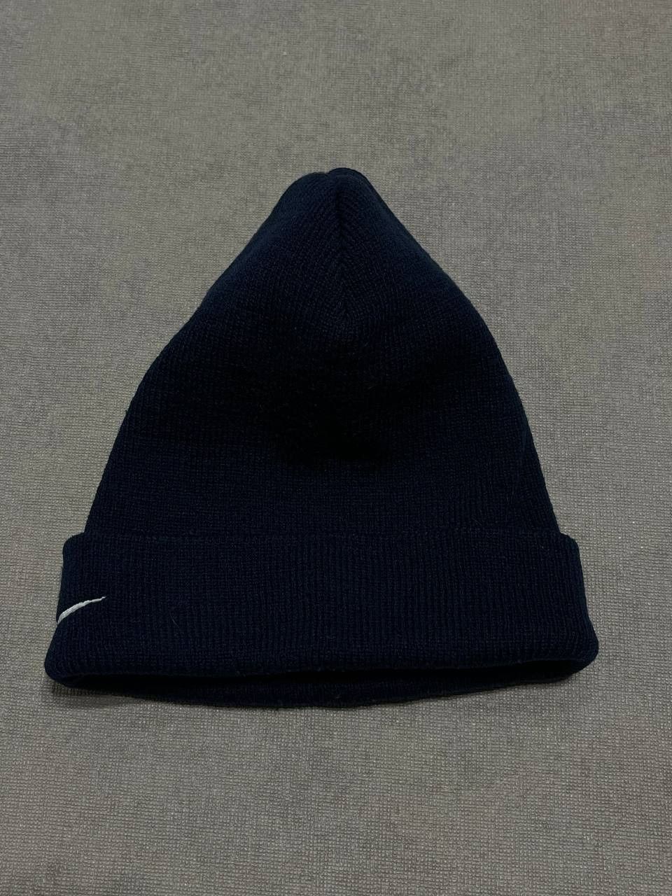 Nike Nike Vintage Beanie Men`s Blue Hat Logo Swoosh Size ONE SIZE - 2 Thumbnail