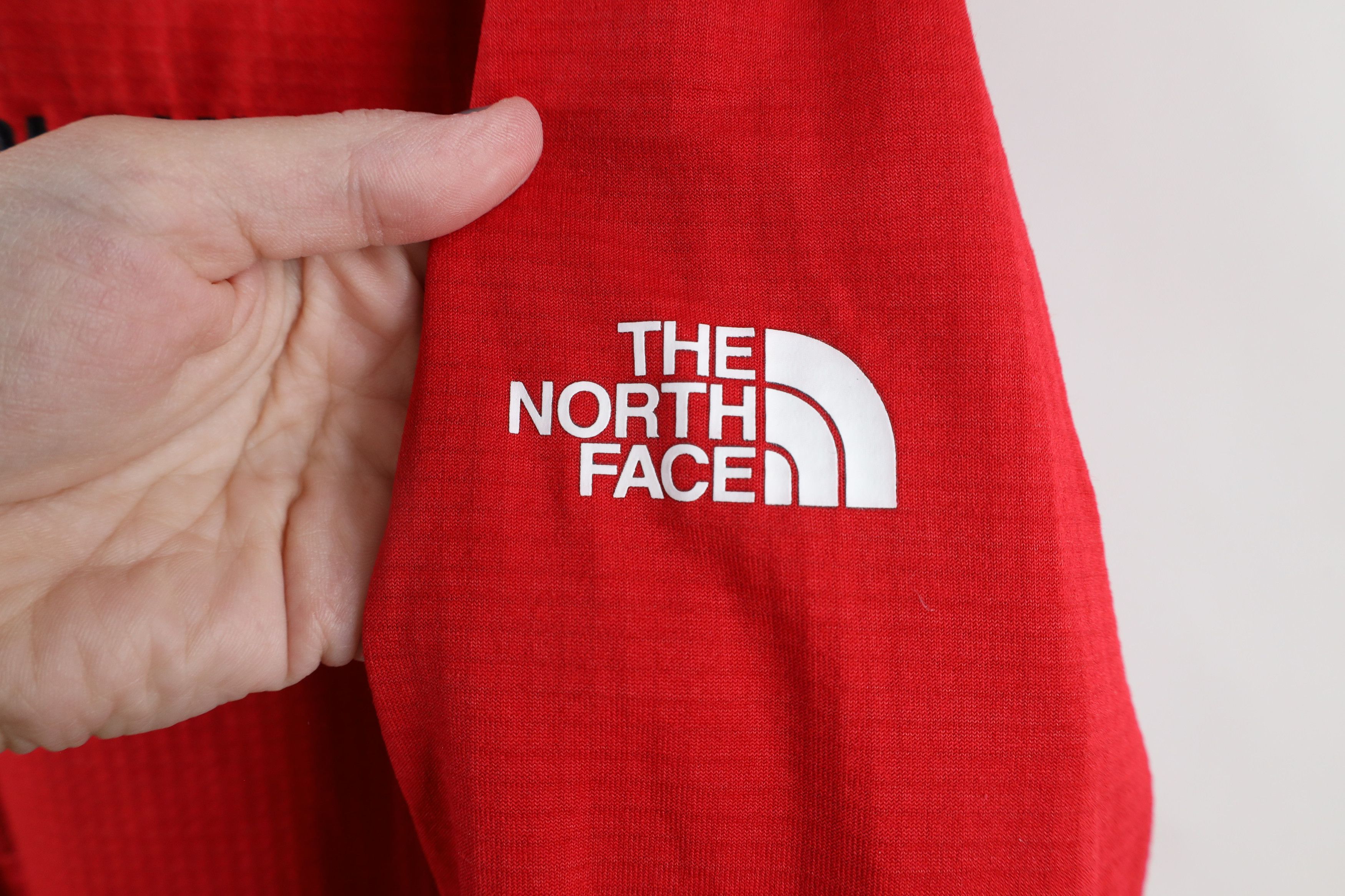 The North Face × Vintage The North Face University Fleece Lined Half Zip Sweater Red Size US M / EU 48-50 / 2 - 4 Thumbnail