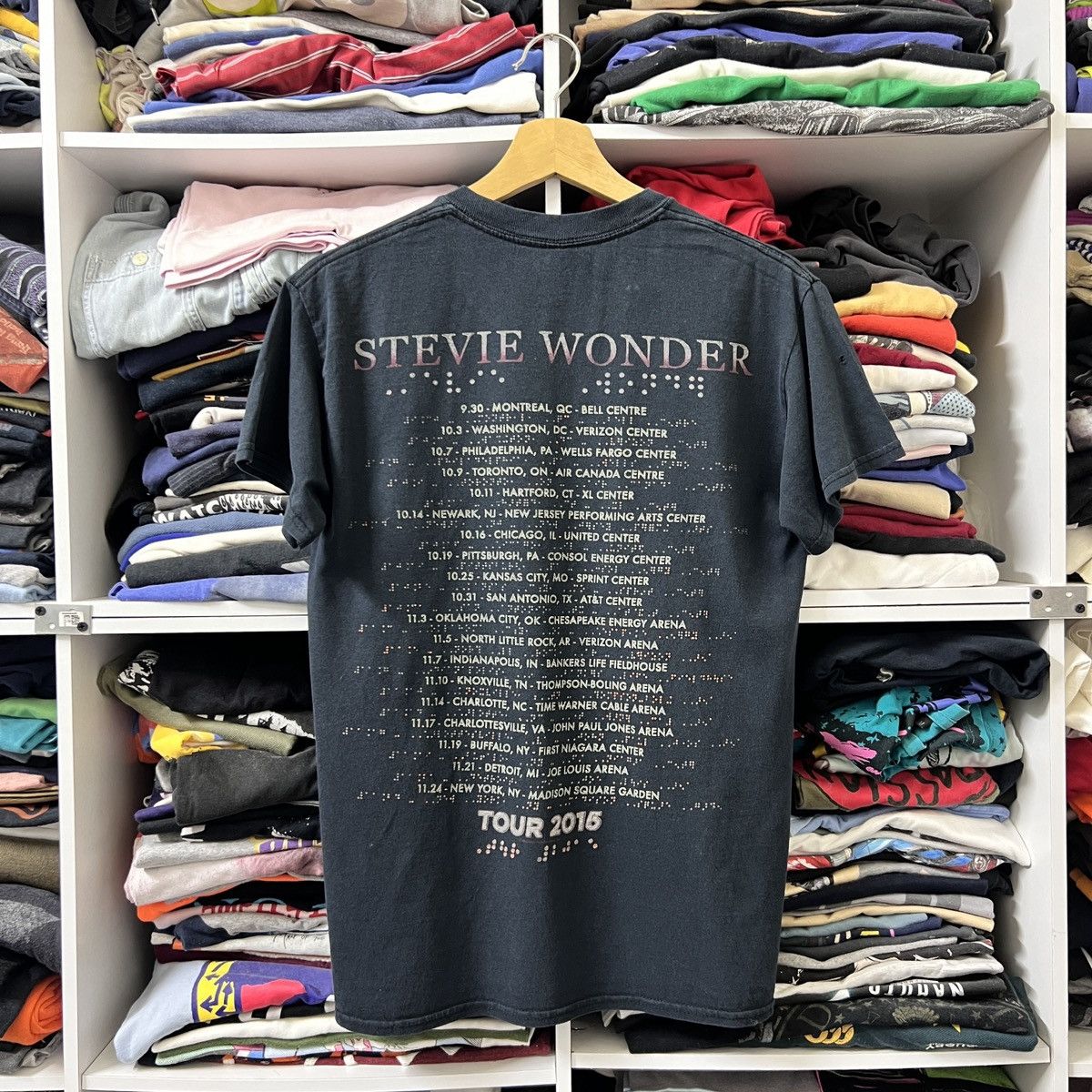 Rap Tees STEVIE WONDER TOUR Size US S / EU 44-46 / 1 - 2 Thumbnail